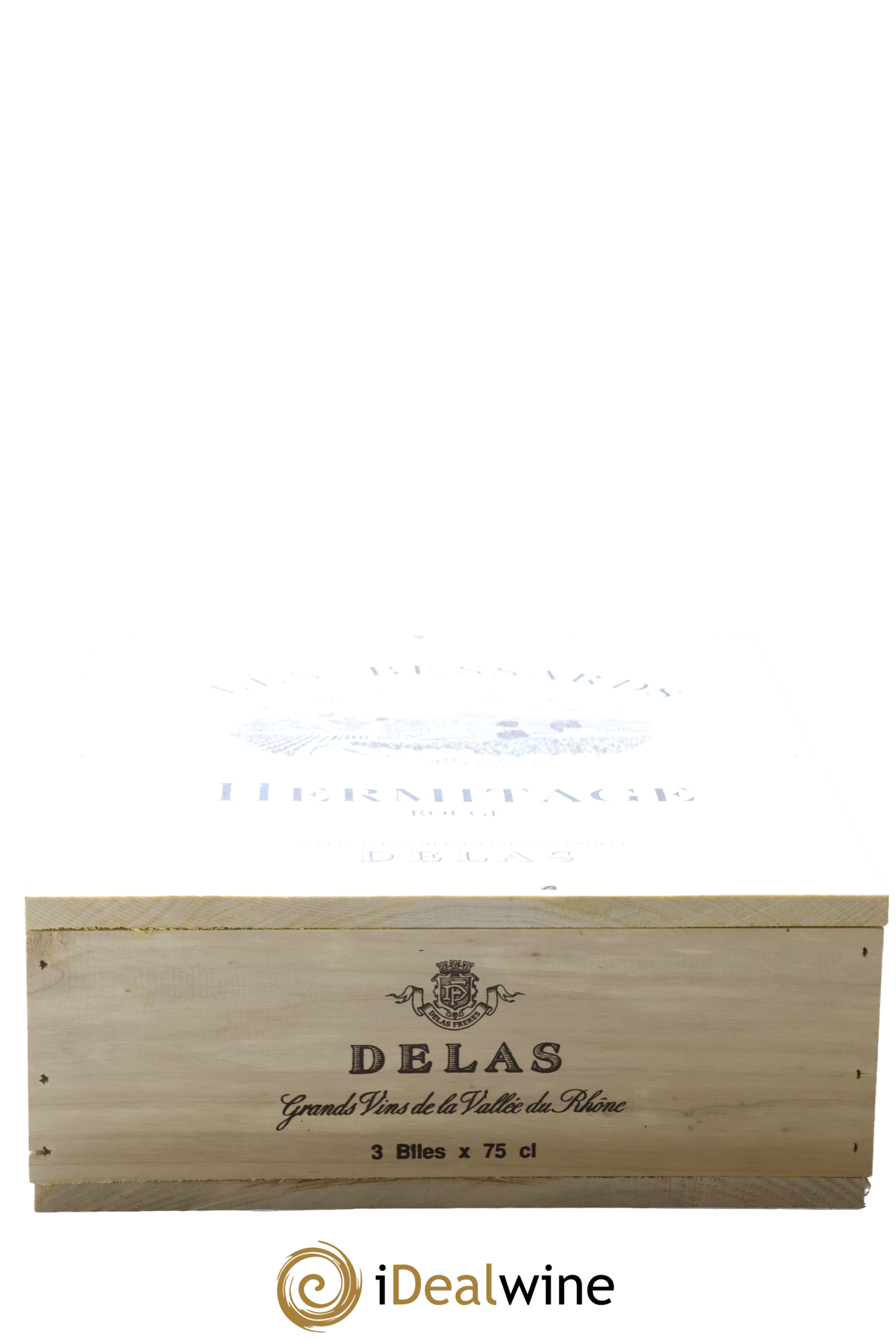Hermitage Les Bessards Delas Frères 2010 - Lot of 3 bottles - 1