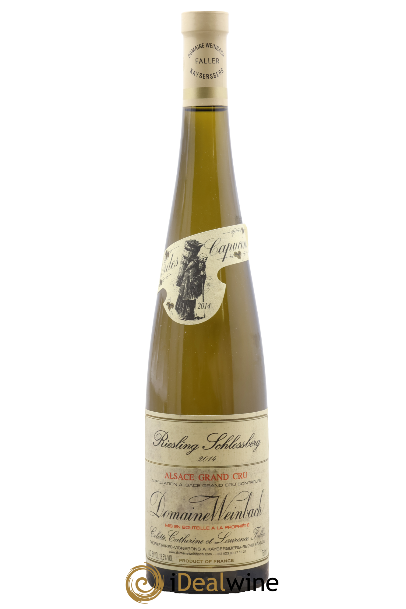 Alsace Schlossberg Clos Des Capucins Weinbach 2014 - Posten von 1 Flasche - 0
