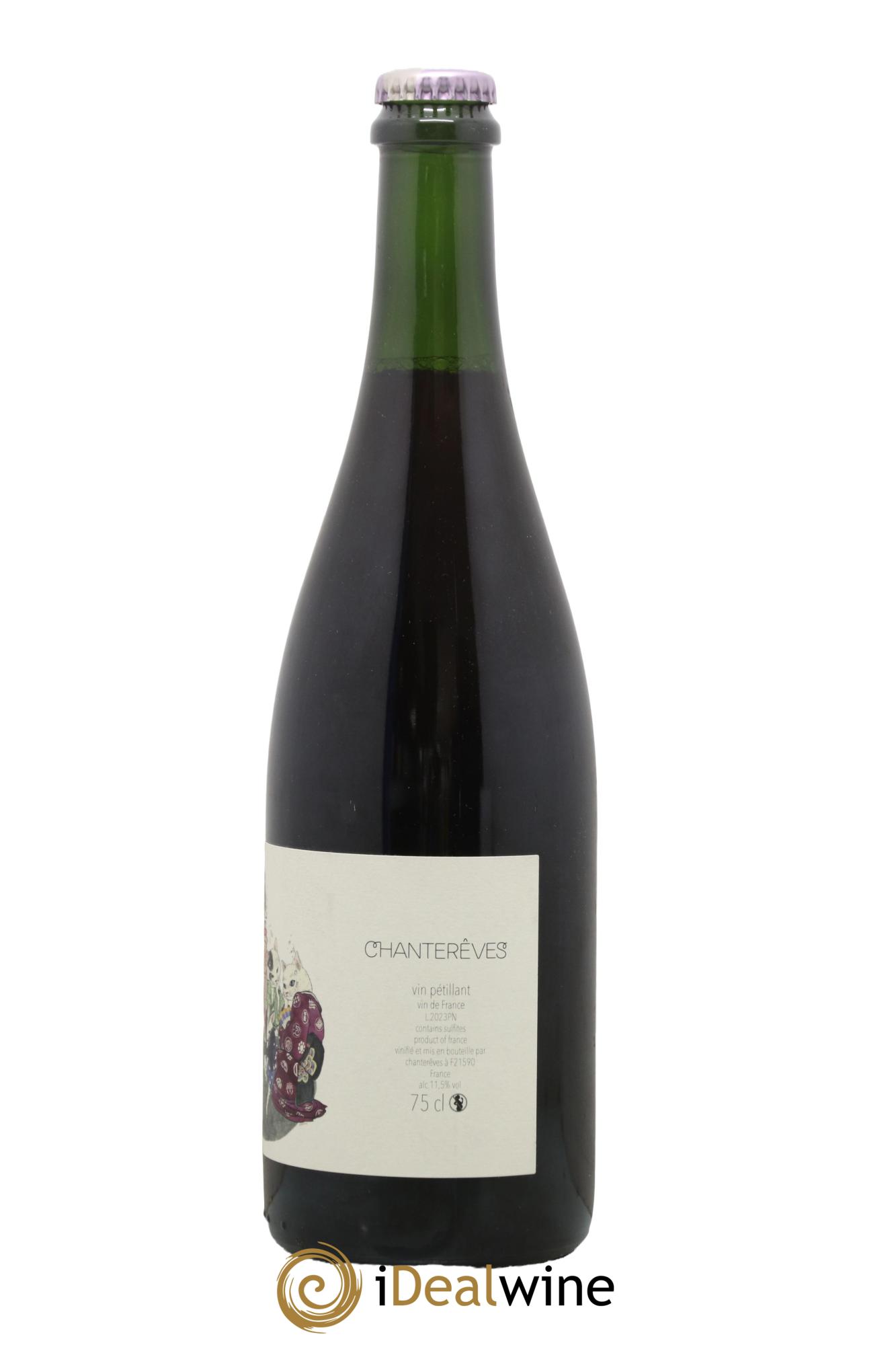 Vin de France Pet Nat Rosé Matsuri Domaine Chanterêves 2022 - Lot de 1 bouteille - 1