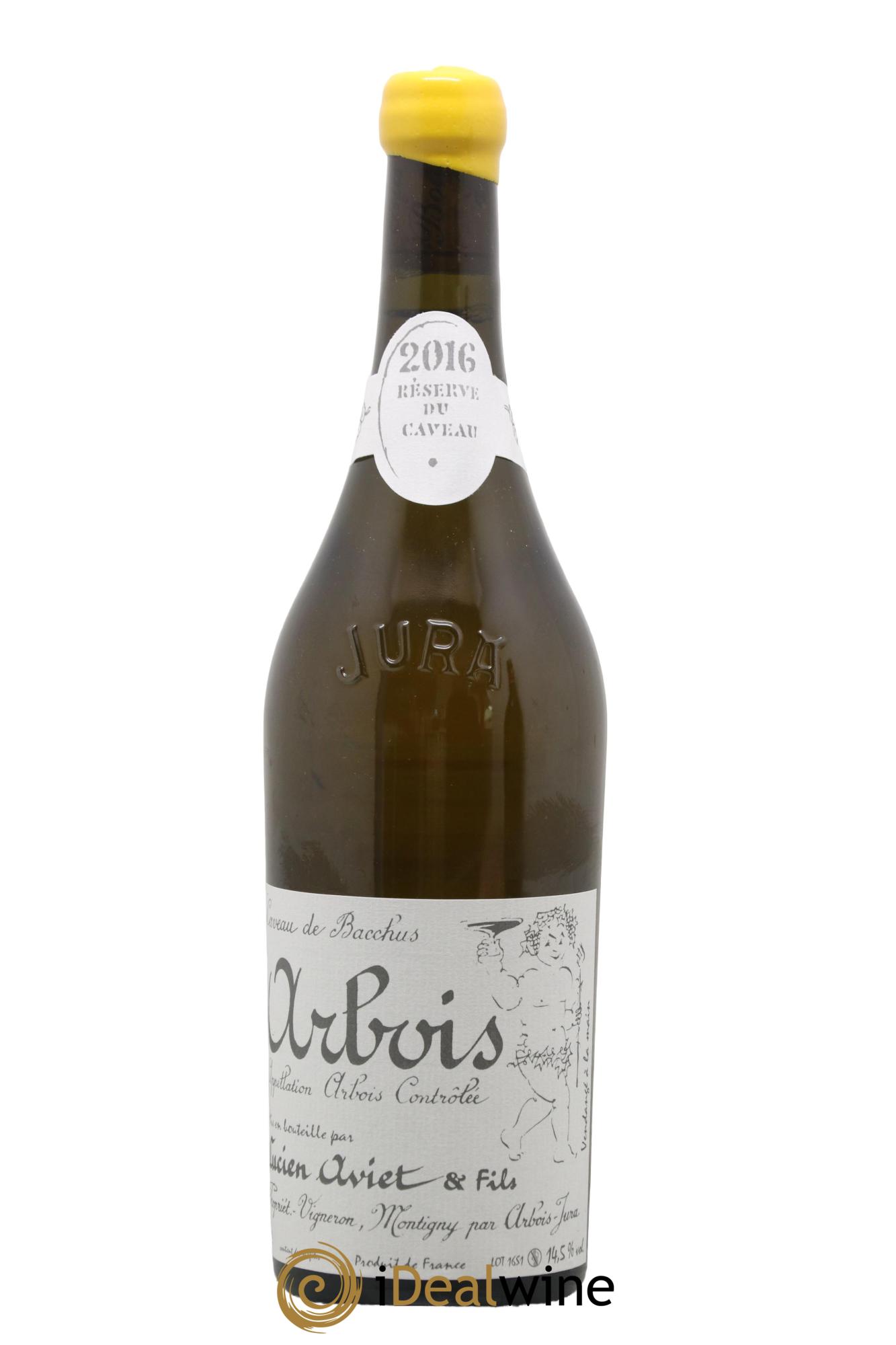 Arbois Savagnin Réserve du Caveau Lucien Aviet (Domaine) 2016 - Lot de 1 bouteille - 0
