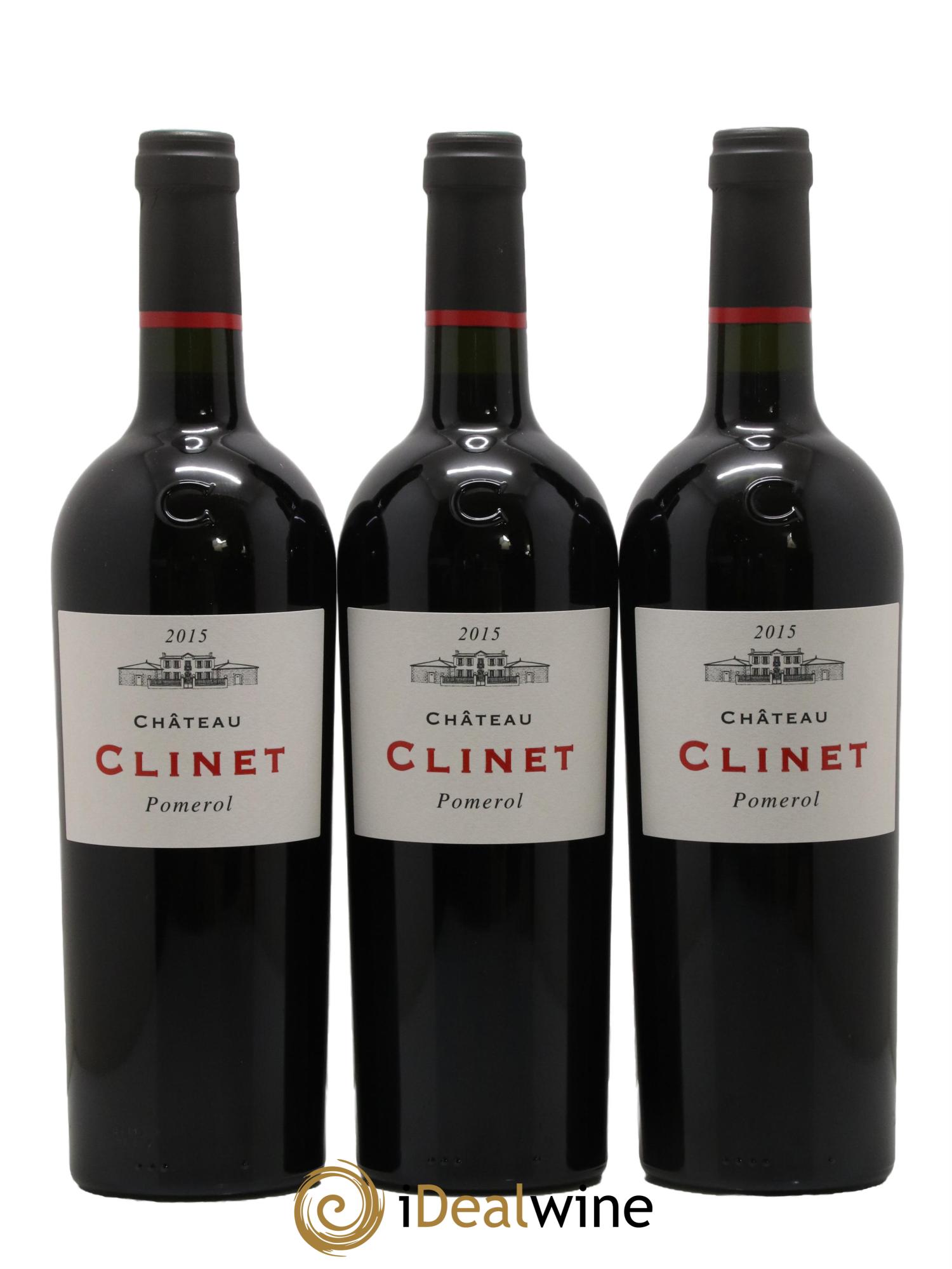 Château Clinet 2015 - Lot de 6 bouteilles - 2