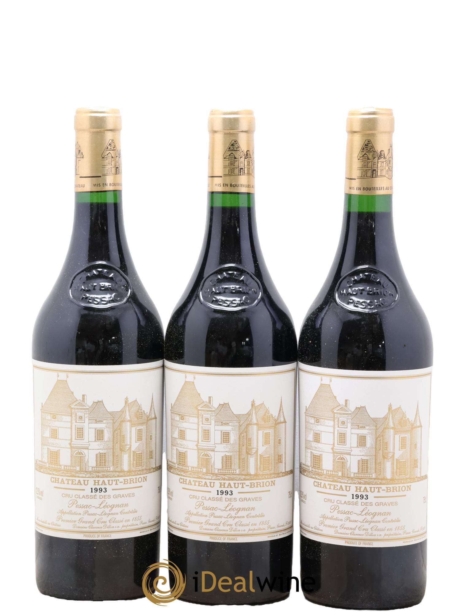Château Haut Brion 1er Grand Cru Classé  1993 - Lot of 12 bottles - 4