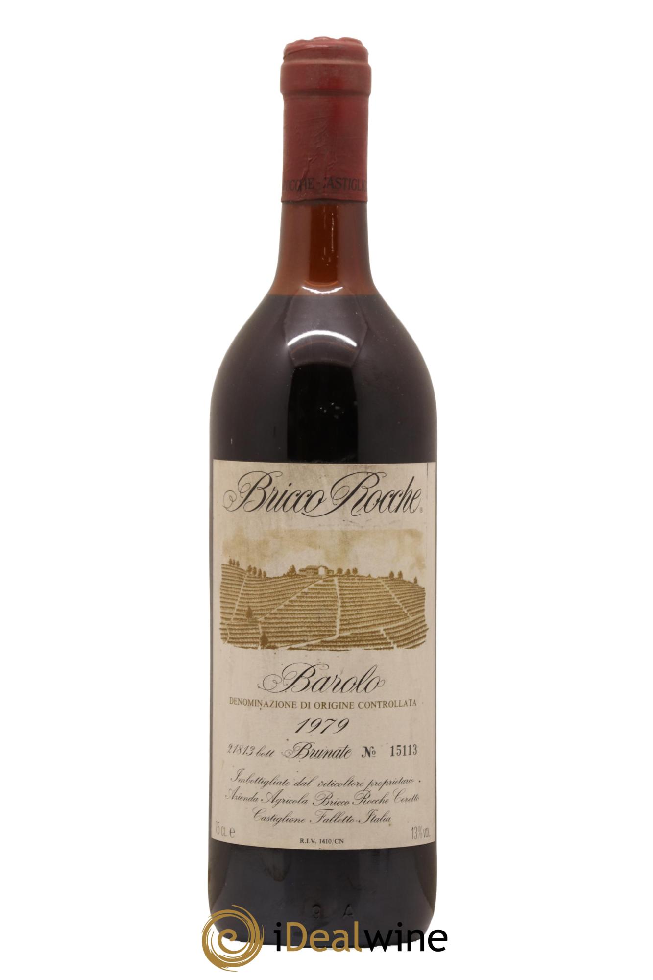 Barolo Brunate Bricco Rocche Falletto 1979 - Lot de 1 bouteille - 0