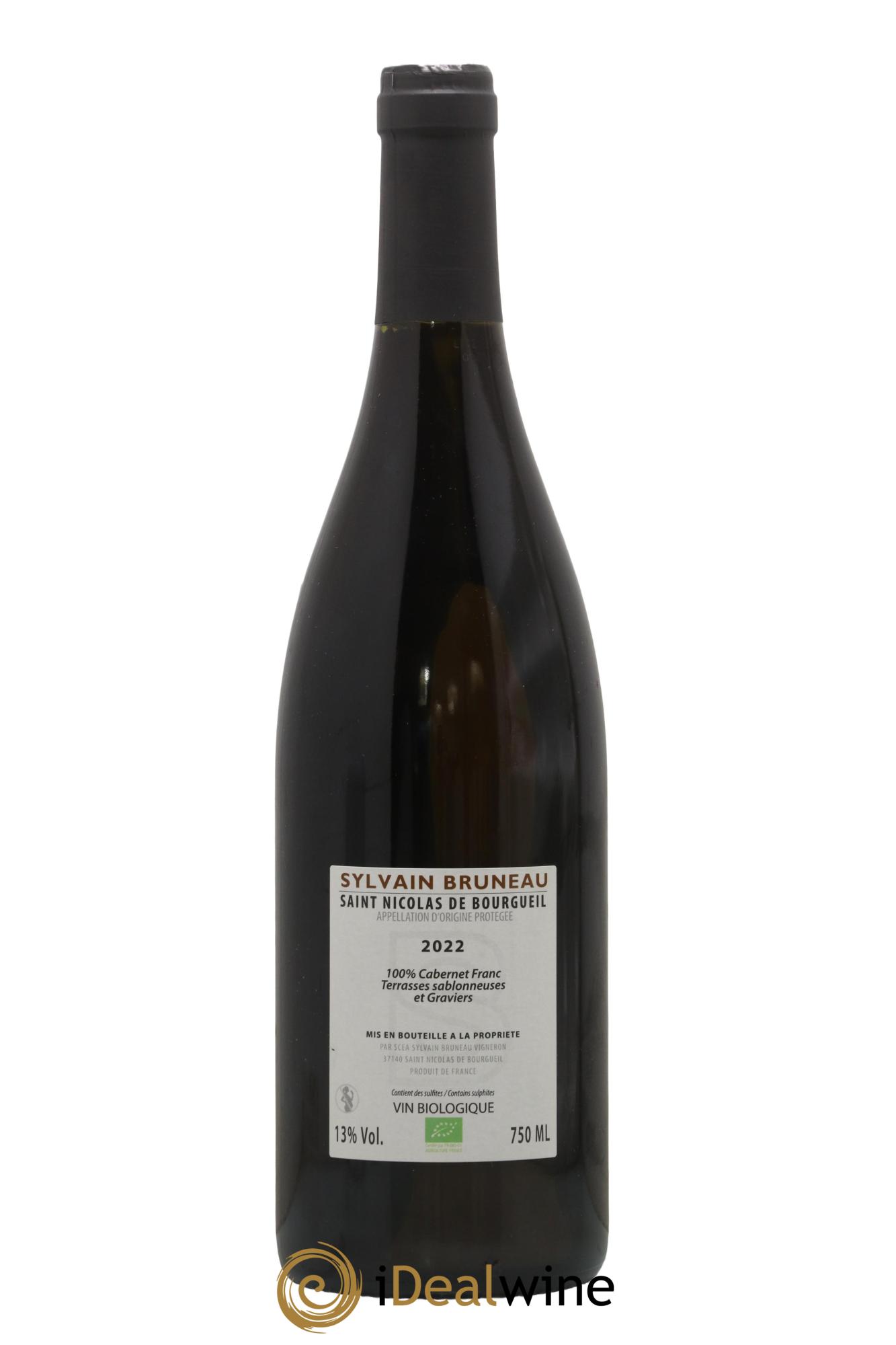 Saint-Nicolas de Bourgueil Si Le Vin Domaine Sylvain Bruneau 2022 - Posten von 1 Flasche - 1