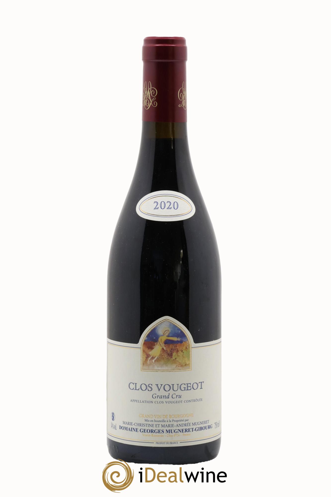 Clos de Vougeot Grand Cru Georges Mugneret-Gibourg (Domaine) 2020 - Lot de 1 bouteille - 0