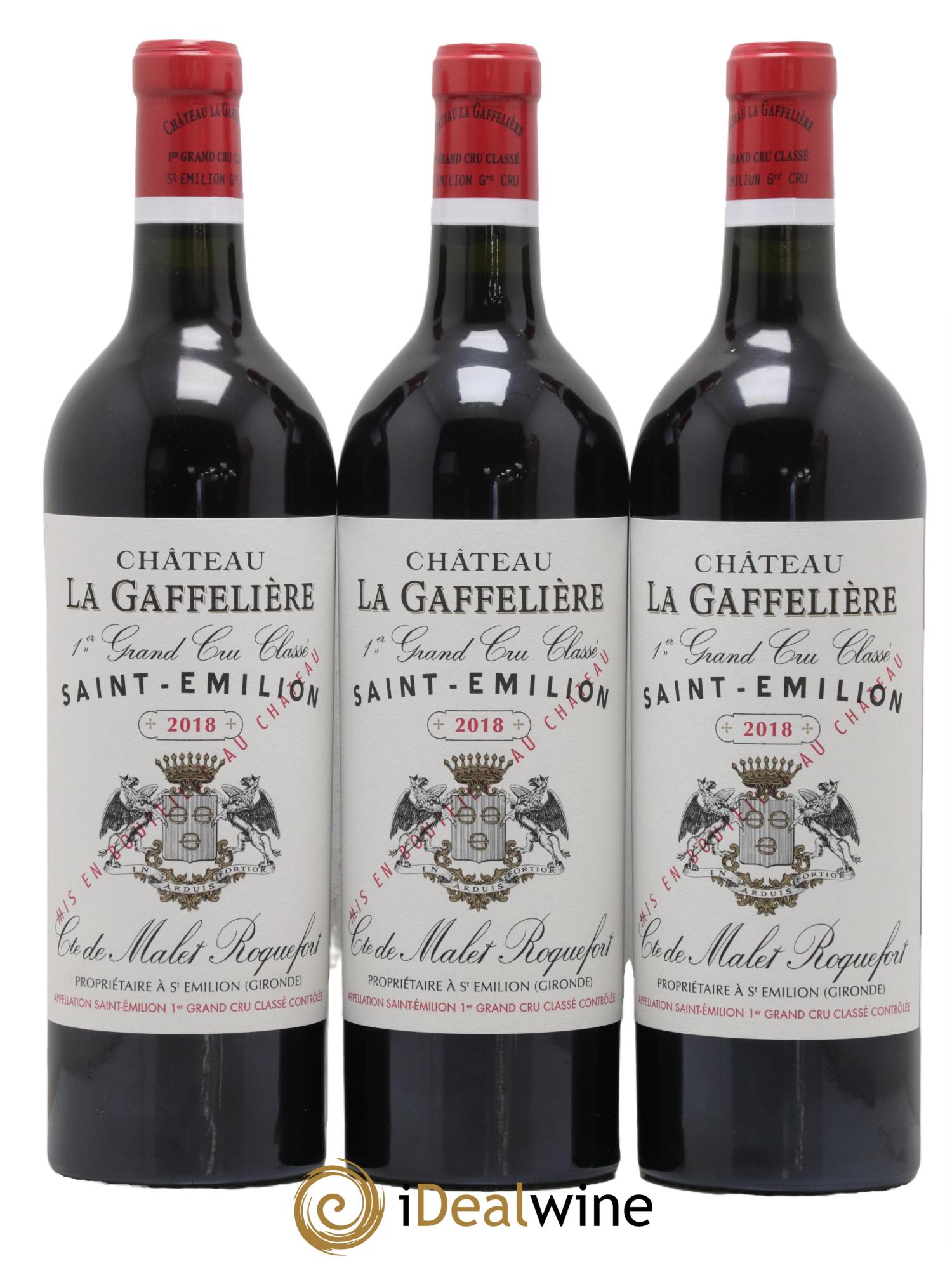 Château la Gaffelière 1er Grand Cru Classé B 2018 - Lot de 12 bouteilles - 2