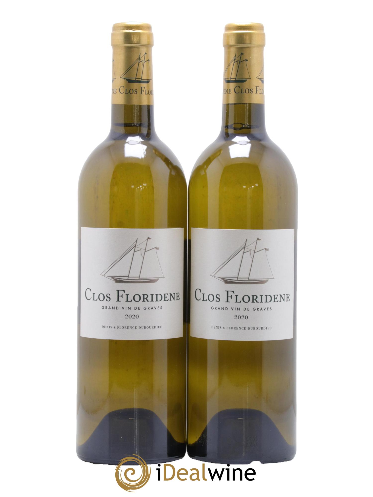Clos Floridène 2020 - Posten von 2 Flaschen - 0