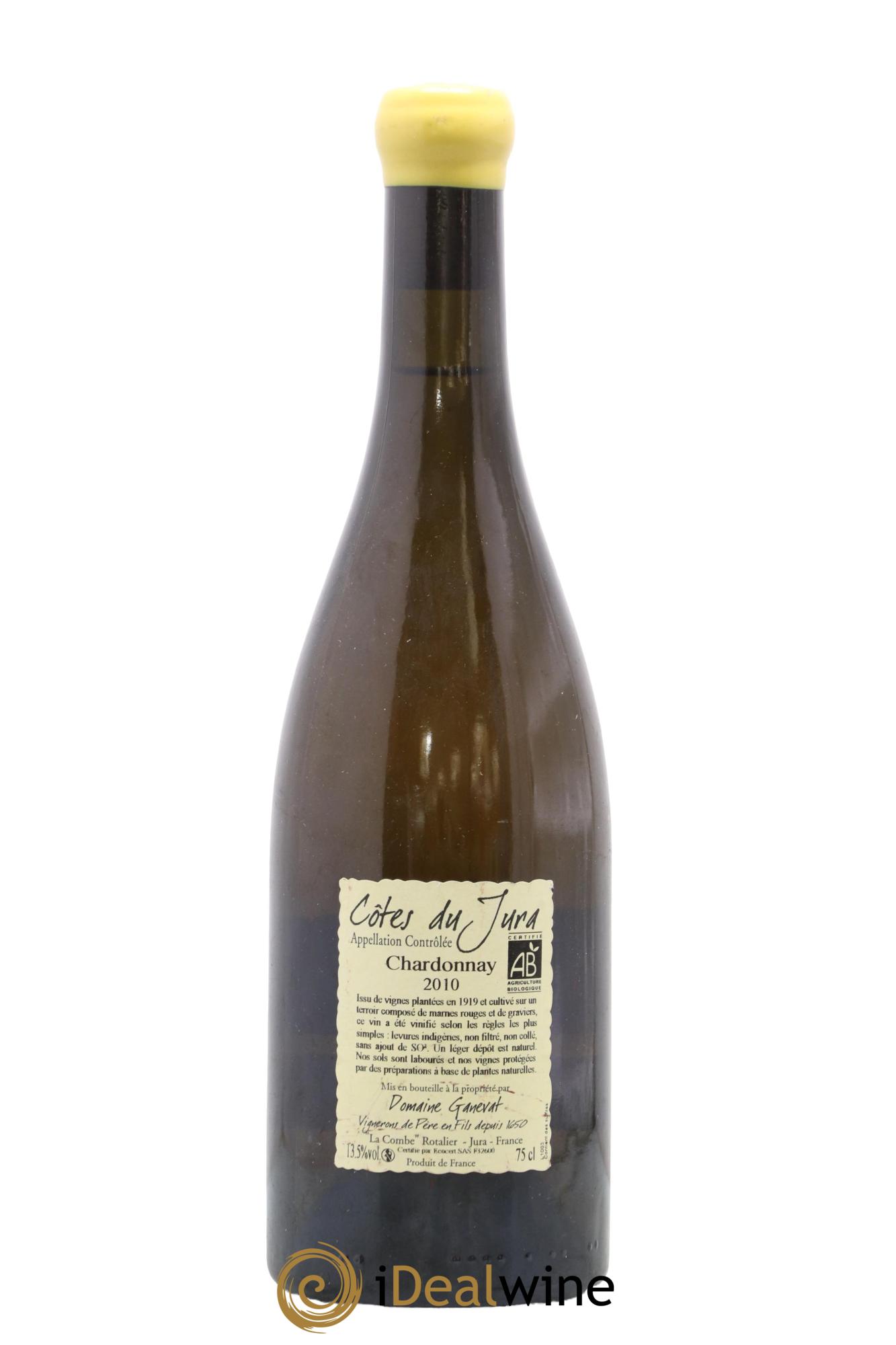 Côtes du Jura Les Grands Teppes Vieilles Vignes Jean-François Ganevat (Domaine) 2010 - Lot de 1 bouteille - 1