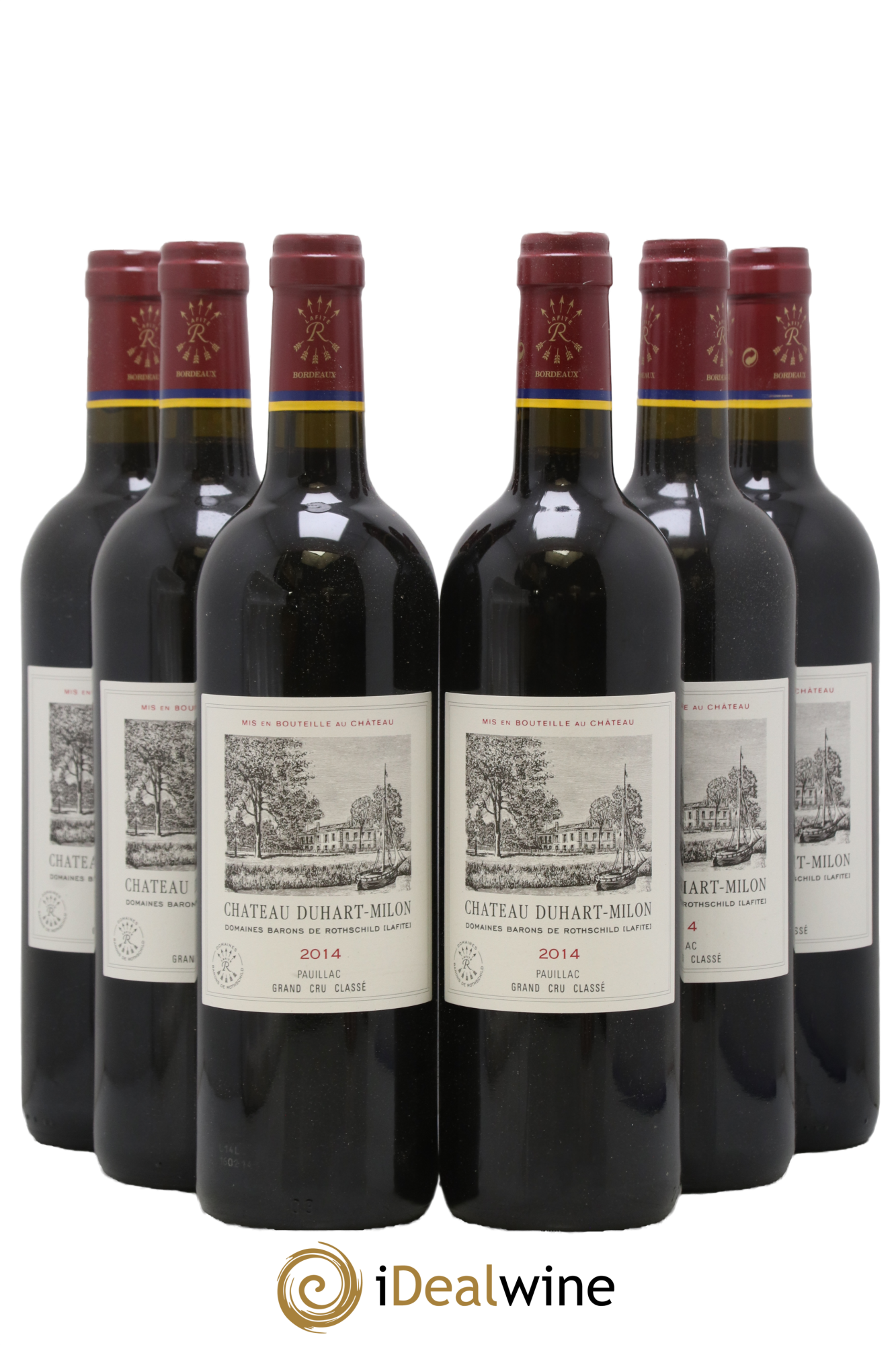 Château Duhart-Milon 4ème Grand Cru Classé 2014 - Lot of 6 bottles - 0
