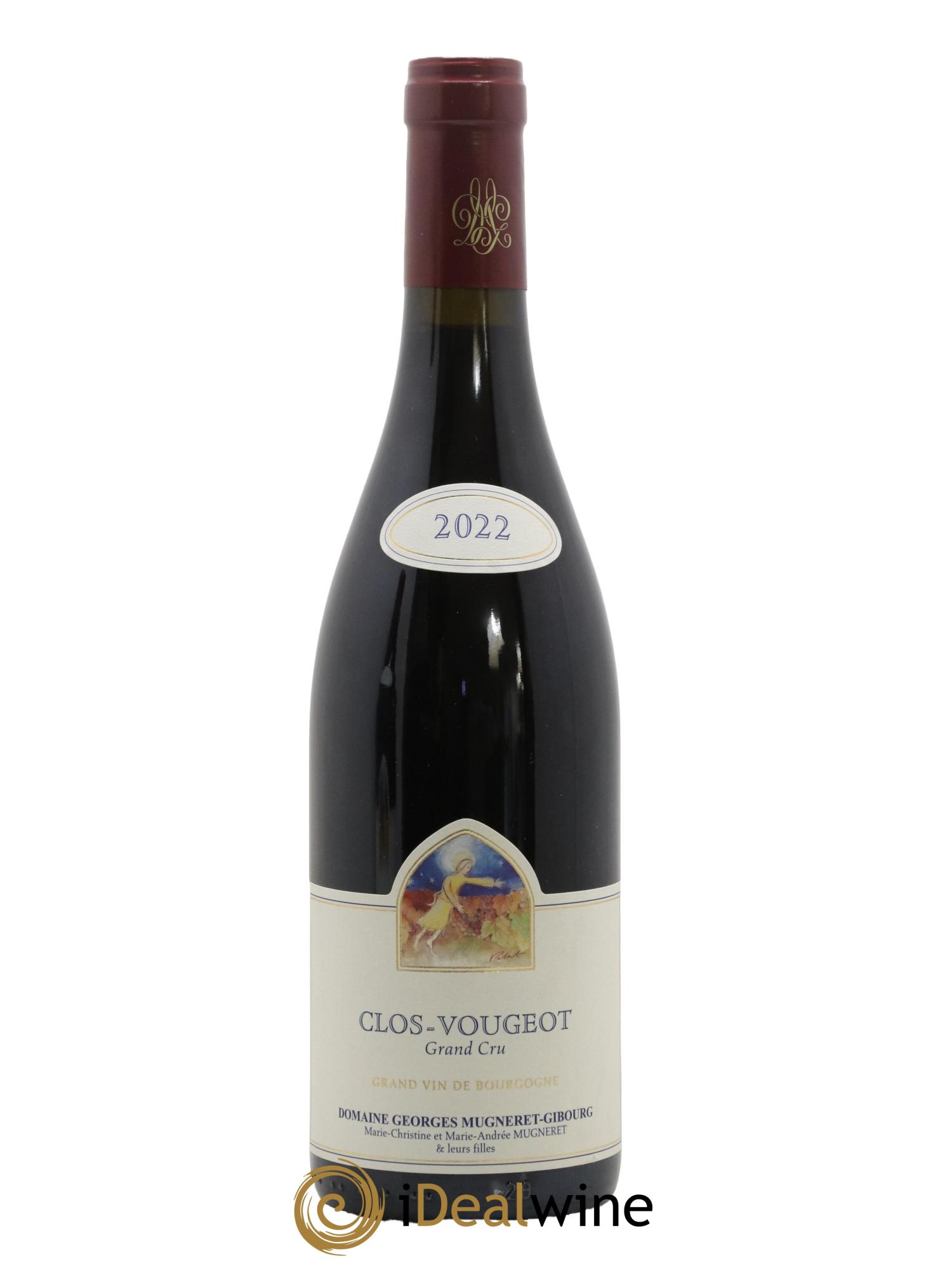 Clos de Vougeot Grand Cru Georges Mugneret-Gibourg (Domaine) 2022 - Lot de 1 bouteille - 0