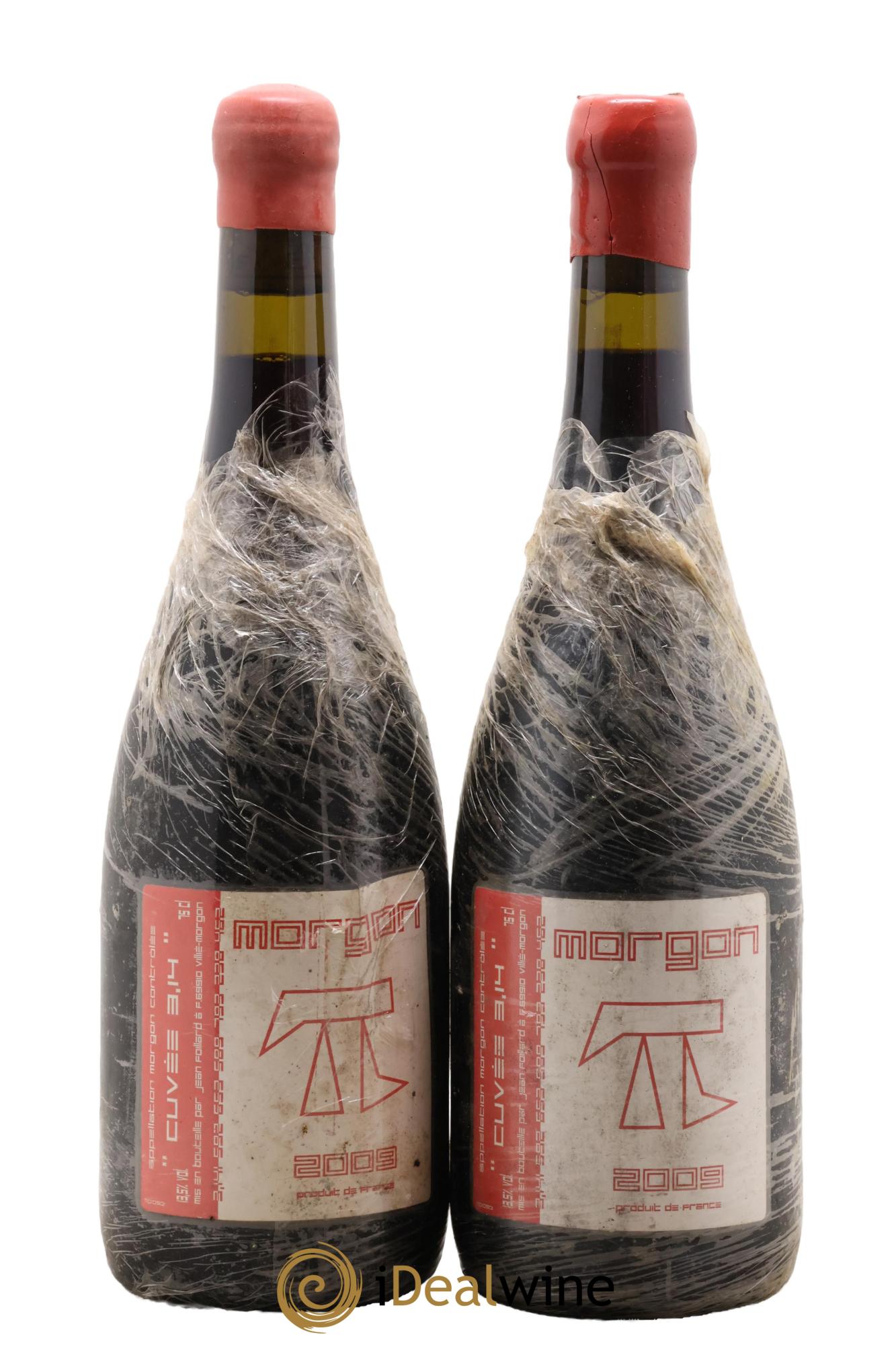 Morgon 3.14 Jean Foillard 2009 - Lot de 2 bouteilles - 0