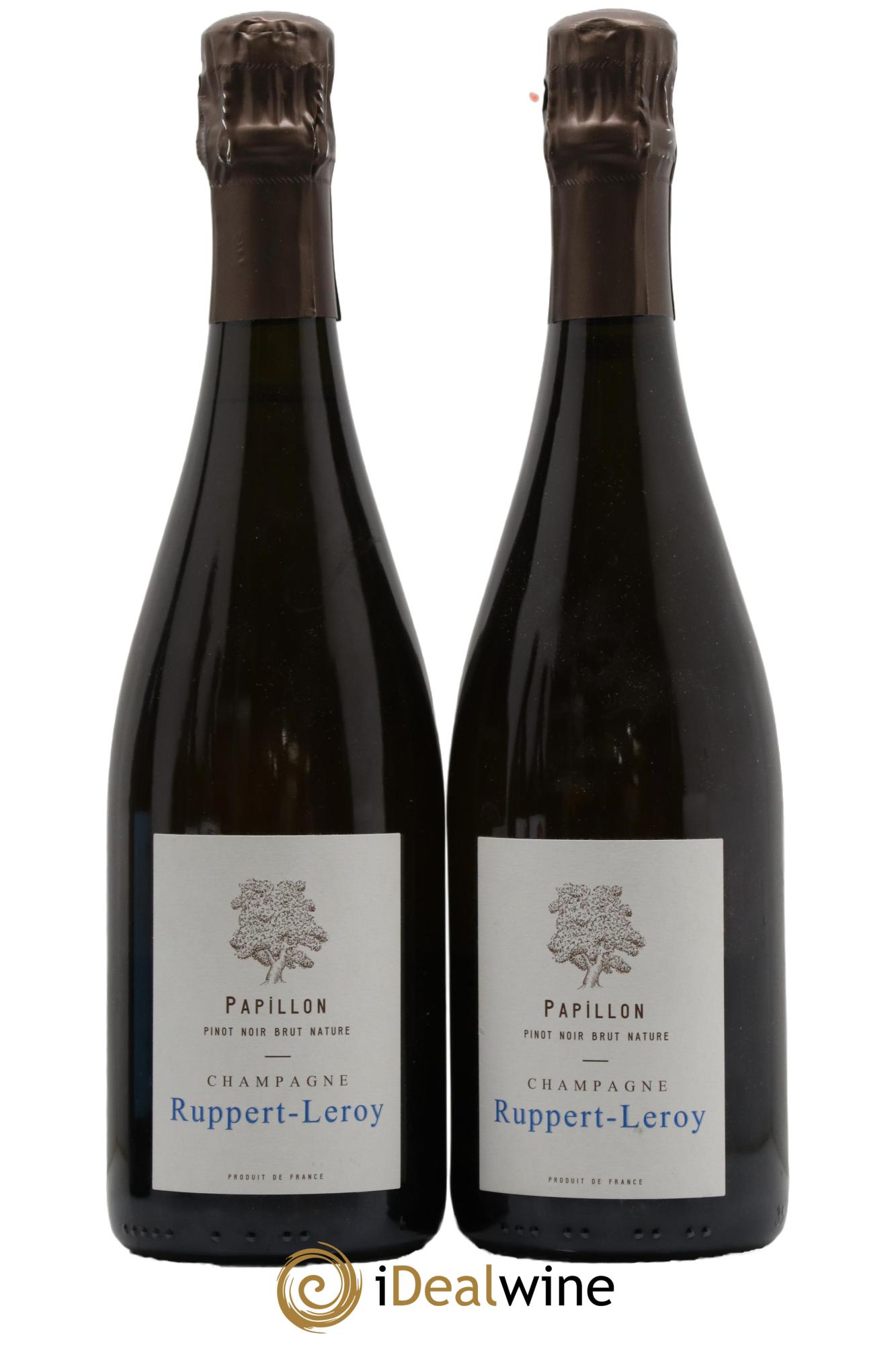 Papillon Brut Nature Ruppert-Leroy (Domaine) 2019 - Lot de 2 bouteilles - 0