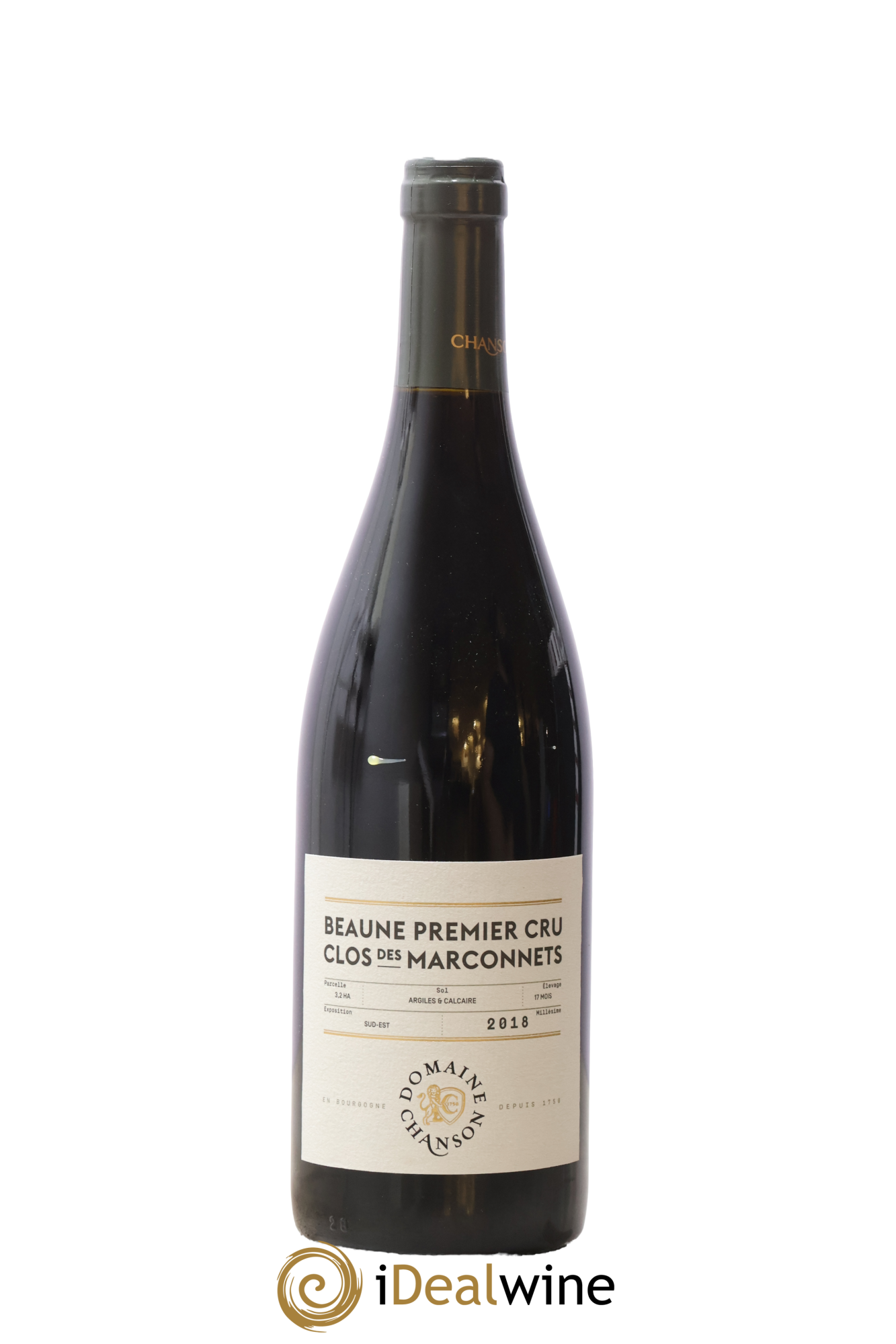 Beaune 1er Cru Clos des Marconnets Chanson 2018 - Lot of 1 bottle - 0