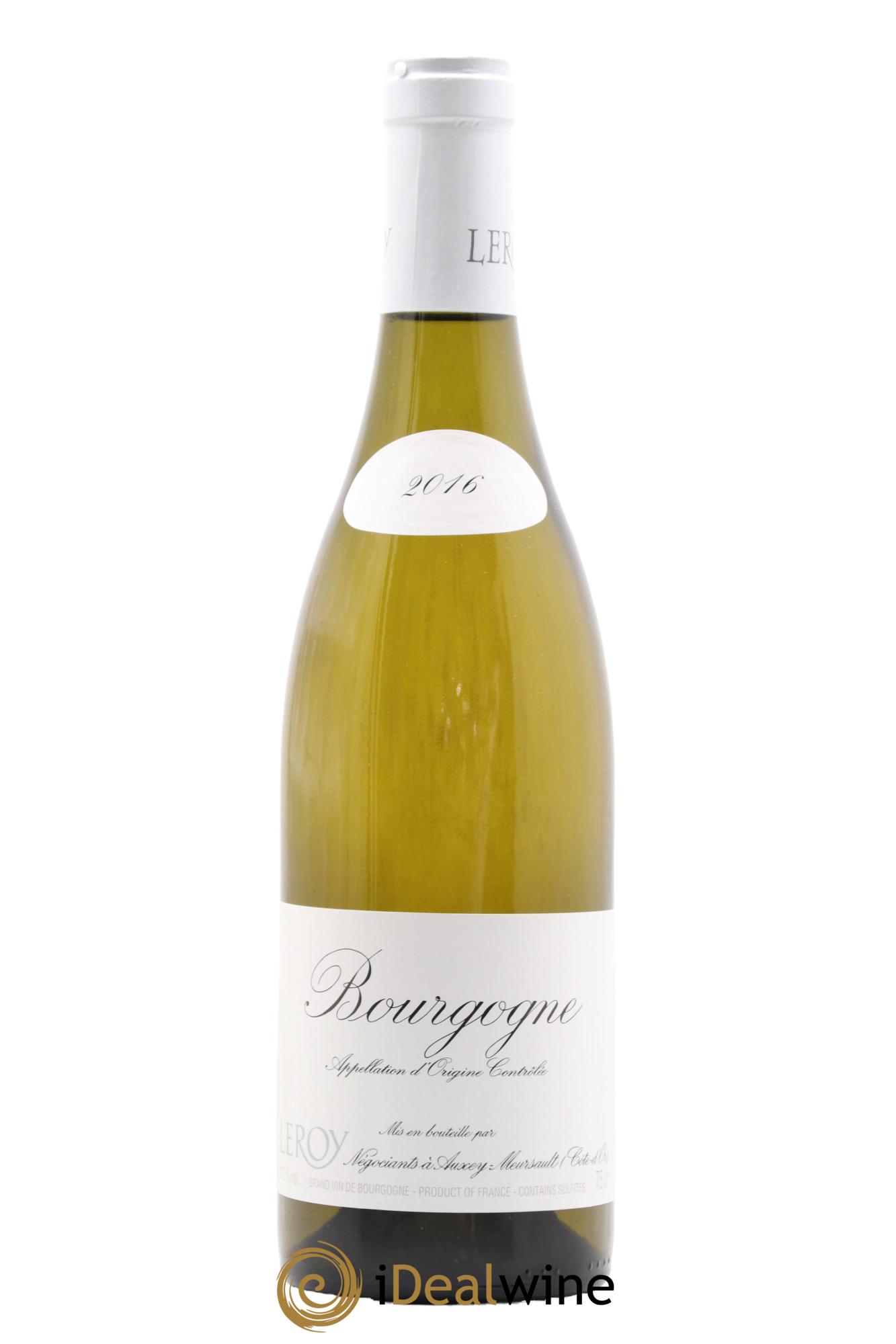 Bourgogne Leroy SA 2016 - Posten von 1 Flasche - 0