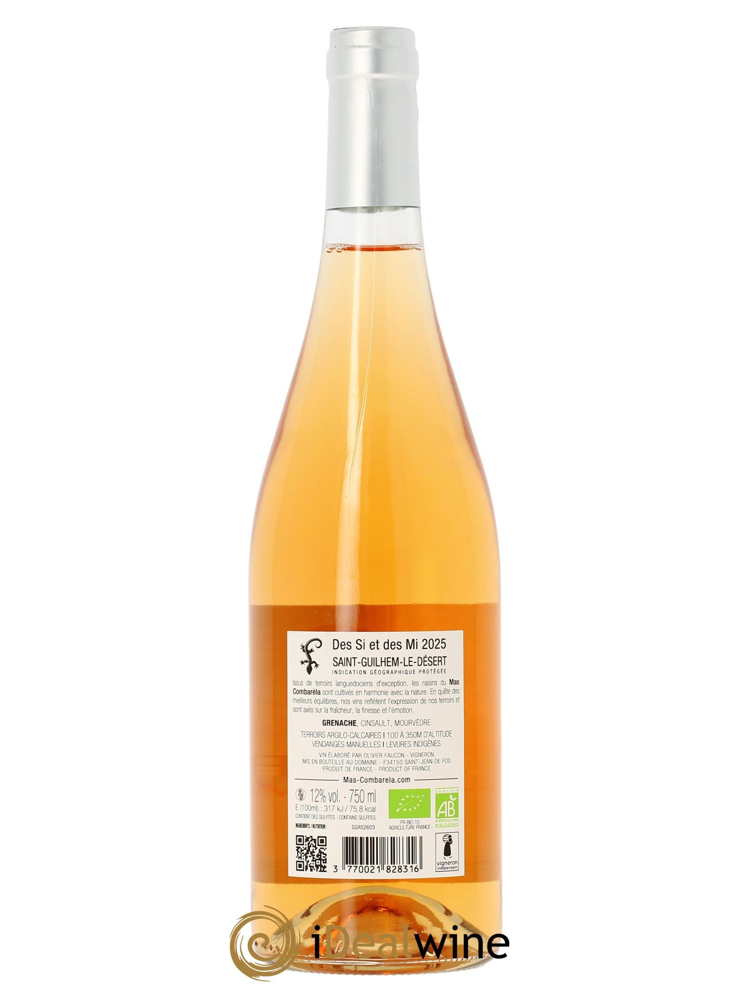 Saint-Guilhem-Le-Désert Des Si et des Mi Mas Combarela 2025 - Lot of 1 bottle - 1