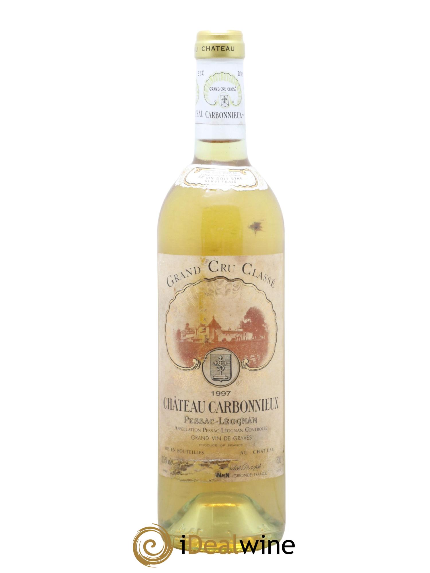 Château Carbonnieux Cru Classé de Graves 1997 - Lot de 1 bouteille - 0