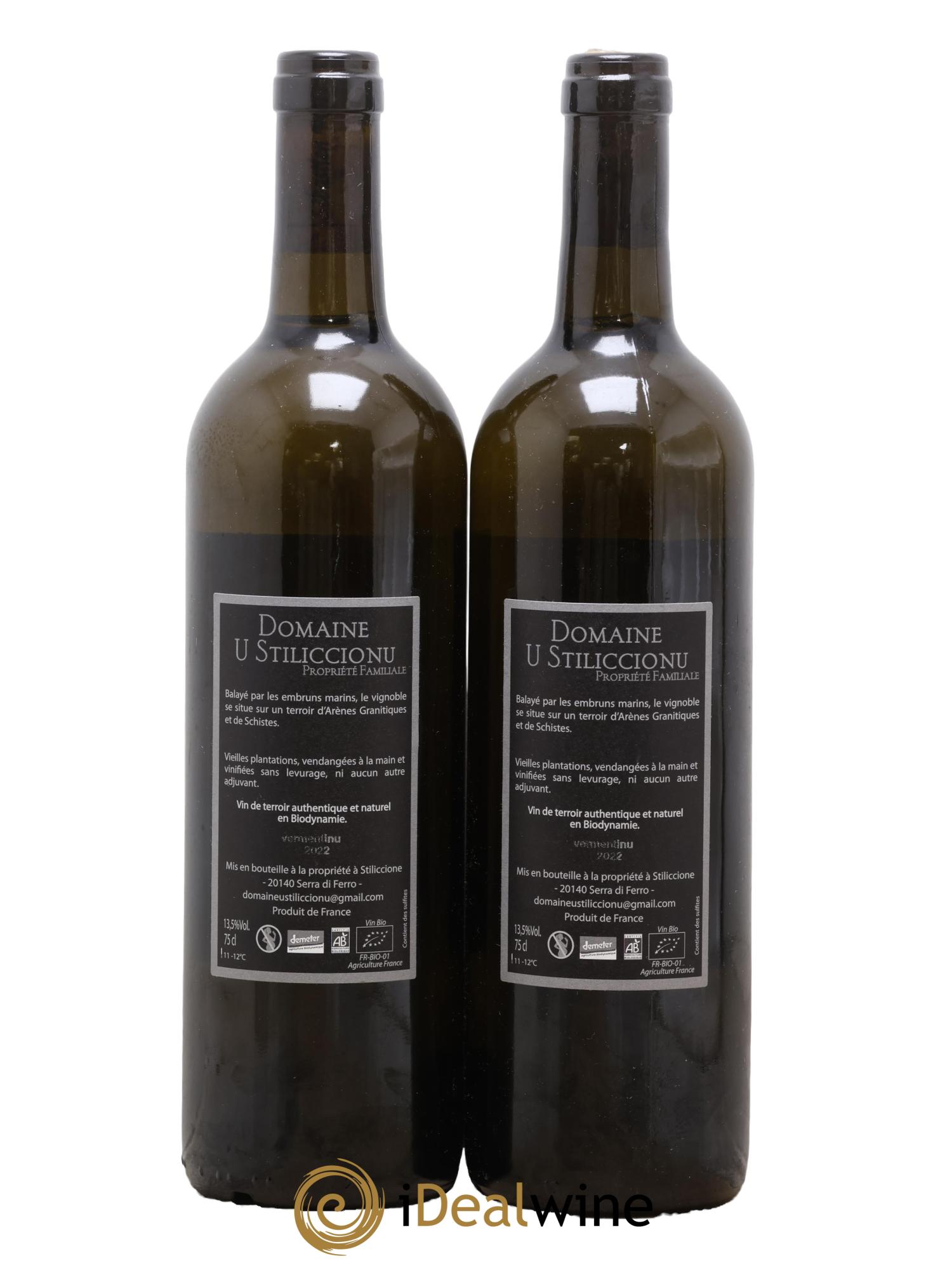 Vin de Corse Emy Lidia U Stiliccionu 2022 - Lot of 2 bottles - 1