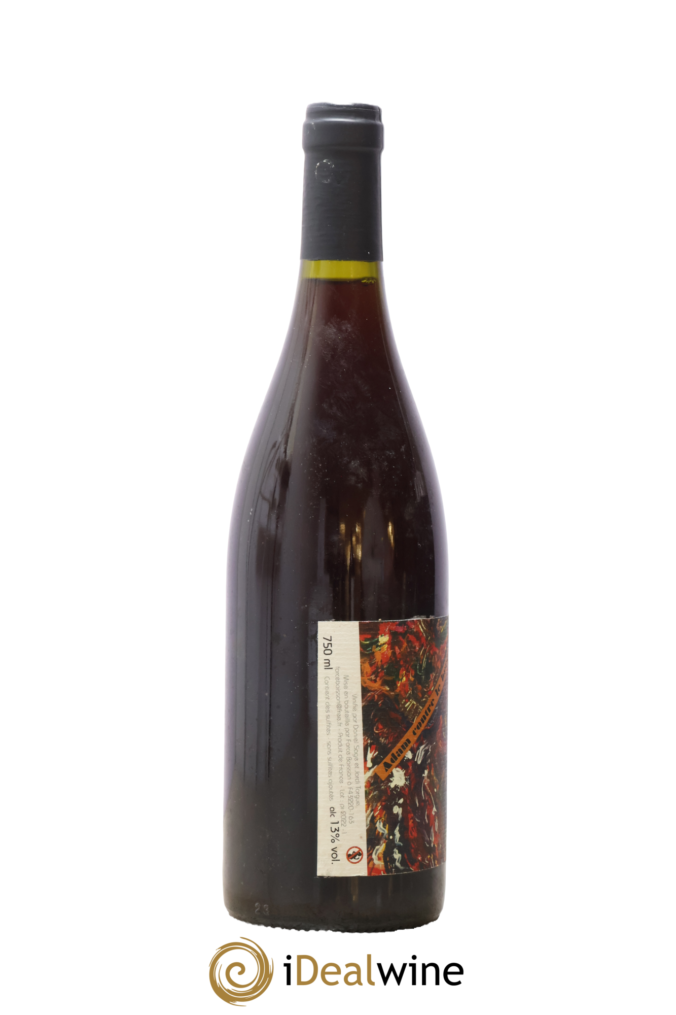 Vin de France Adam Contre le Beefsteak Daniel Sage 2021 - Lot de 1 bouteille - 1