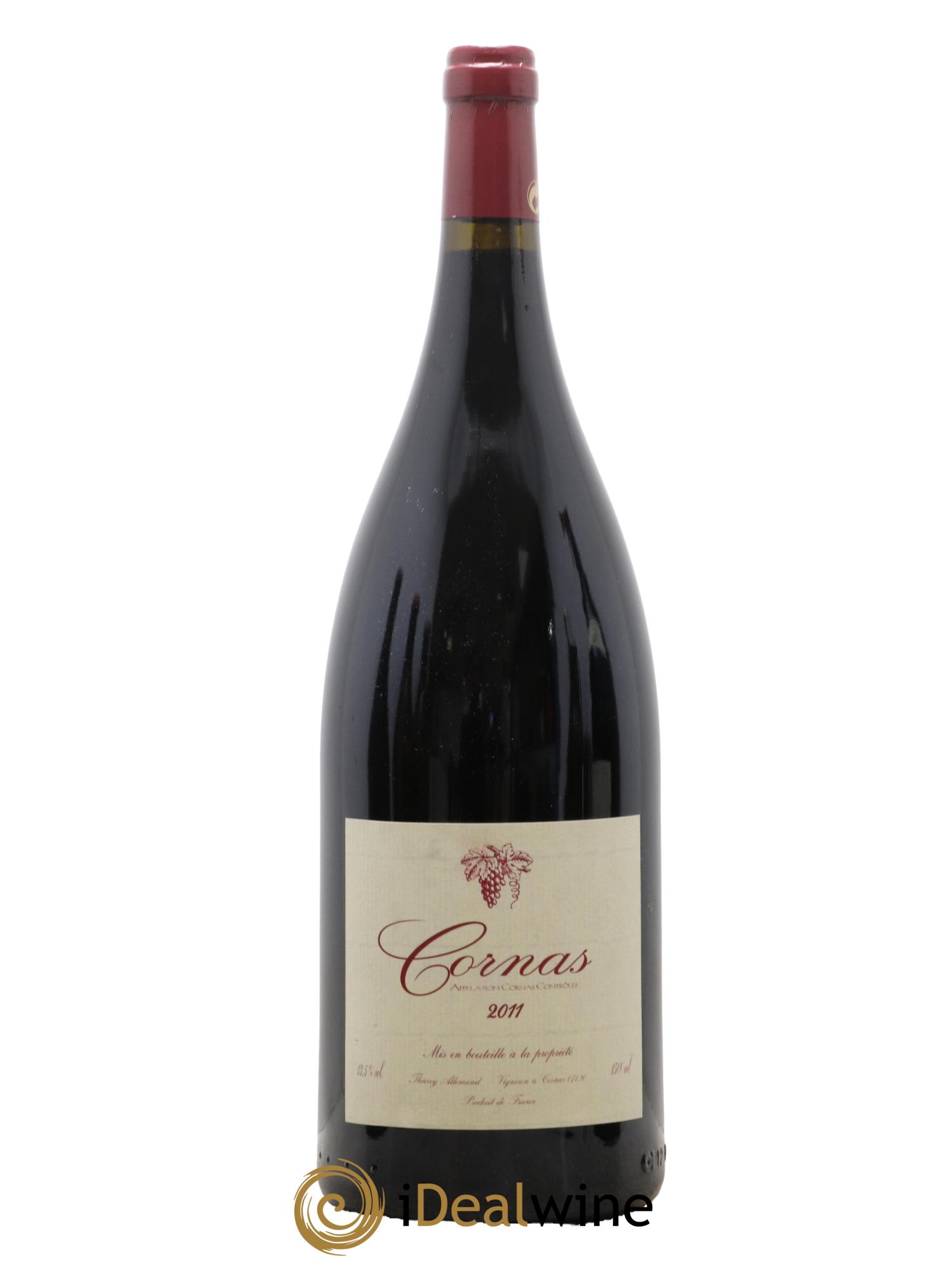 Cornas Cuvée sans soufre Thierry Allemand 2011 - Lot de 1 magnum - 0