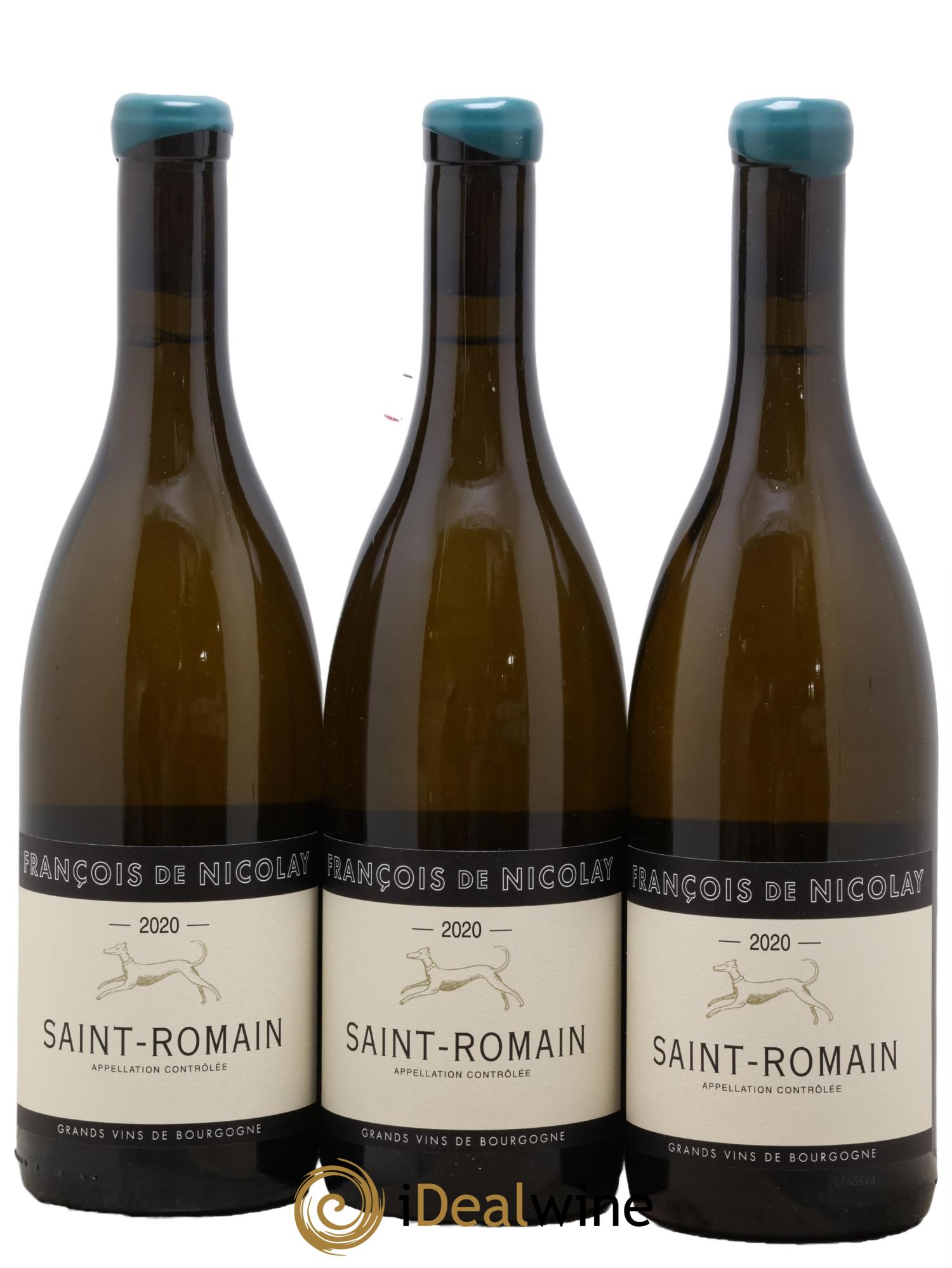 Saint-Romain François De Nicolay 2020 - Lot de 3 bouteilles - 0