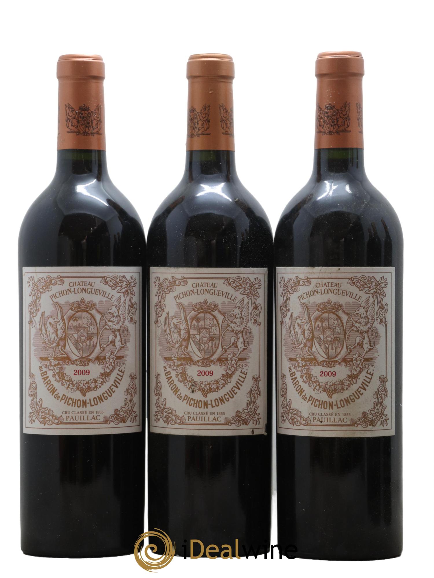 Pichon Longueville Baron 2ème Grand Cru Classé 2009 - Lot de 6 bouteilles - 3