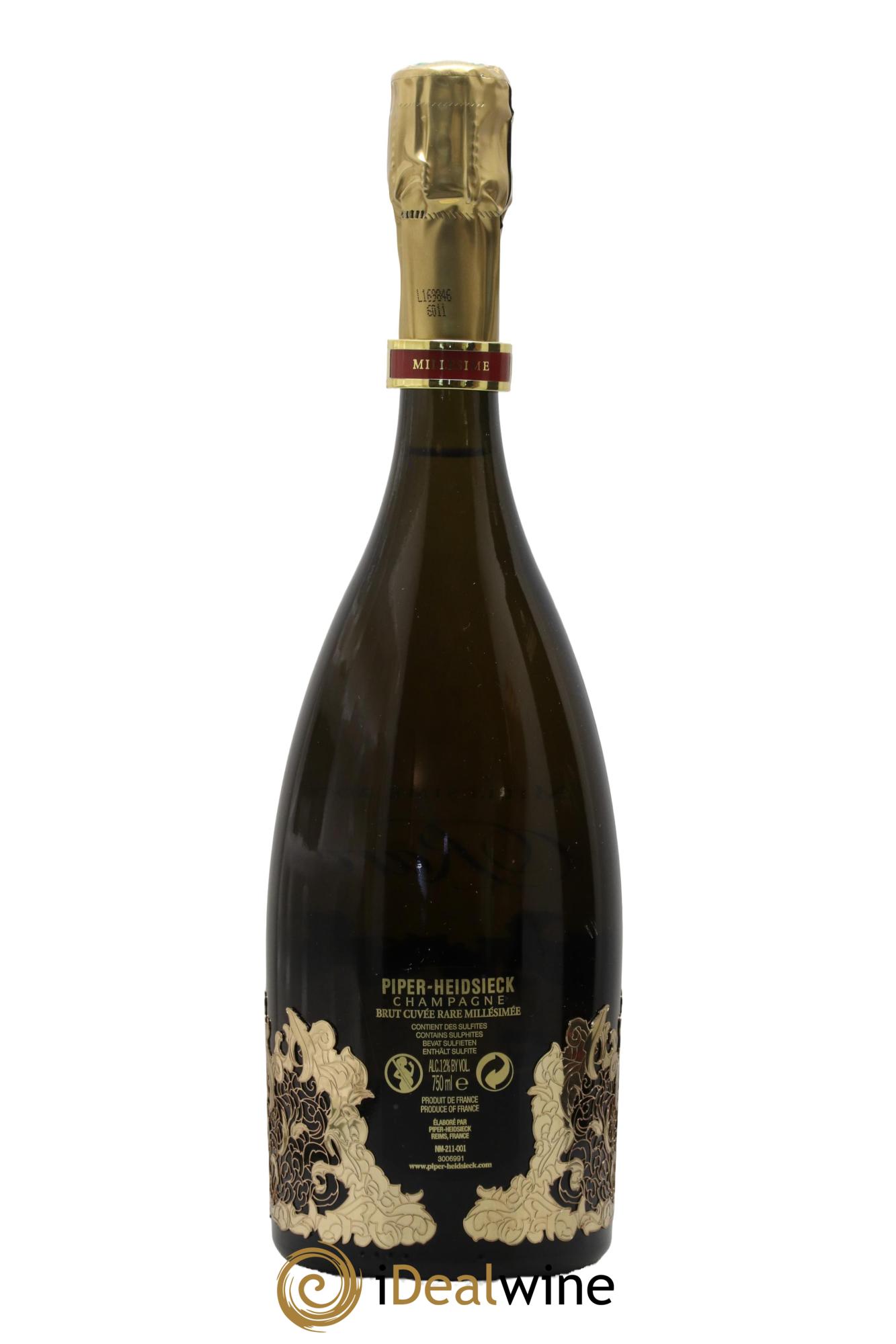 Rare Piper Heidsieck Rare Piper Heidseick 2002 - Lot of 1 bottle - 2
