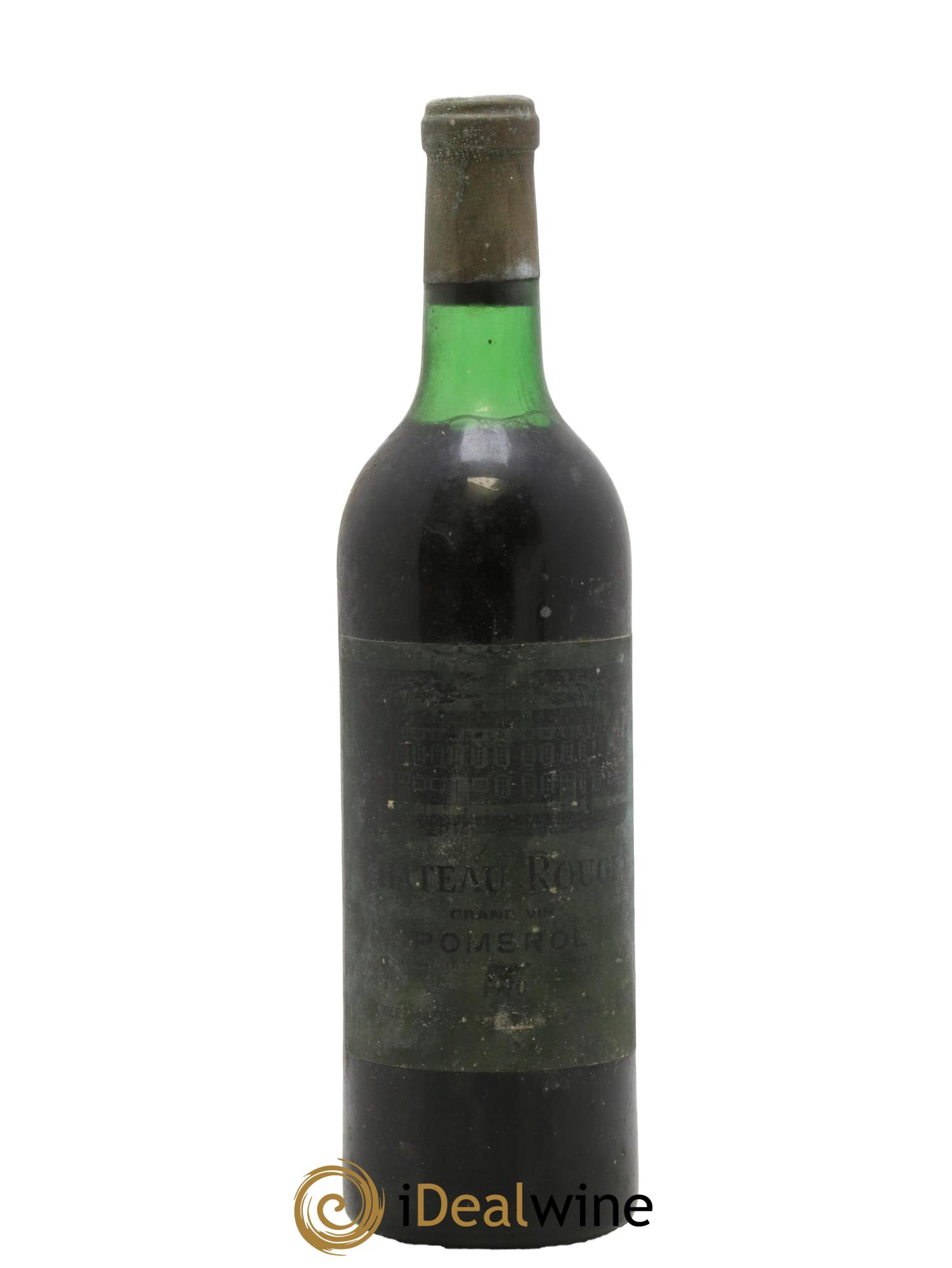 Château Rouget 1970 - Lot de 1 bouteille - 0