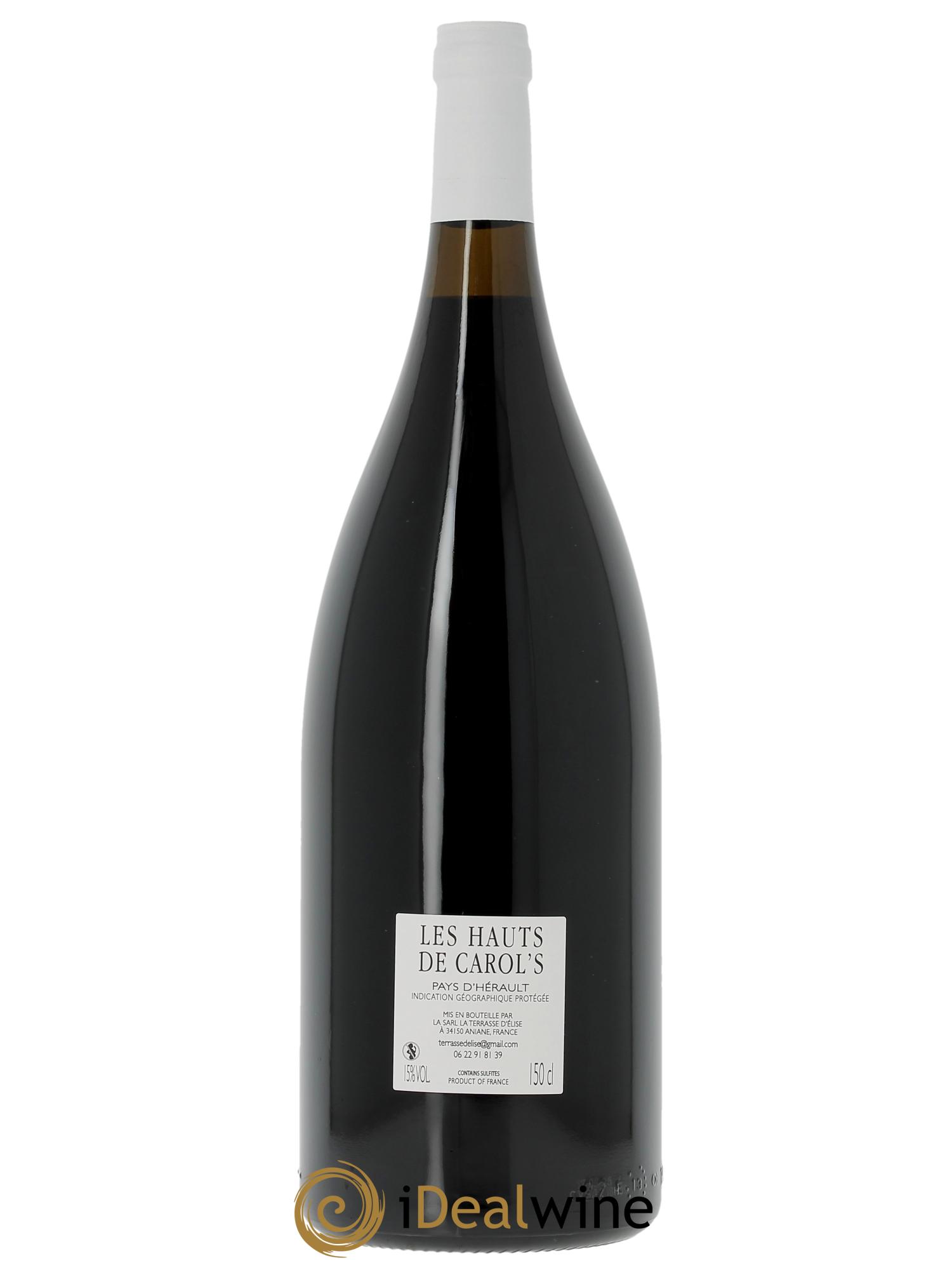 IGP Pays d'Hérault Les Hauts de Carol's Terrasse d'Elise (Domaine de la)  2022 - Posten von 1 Magnum - 1