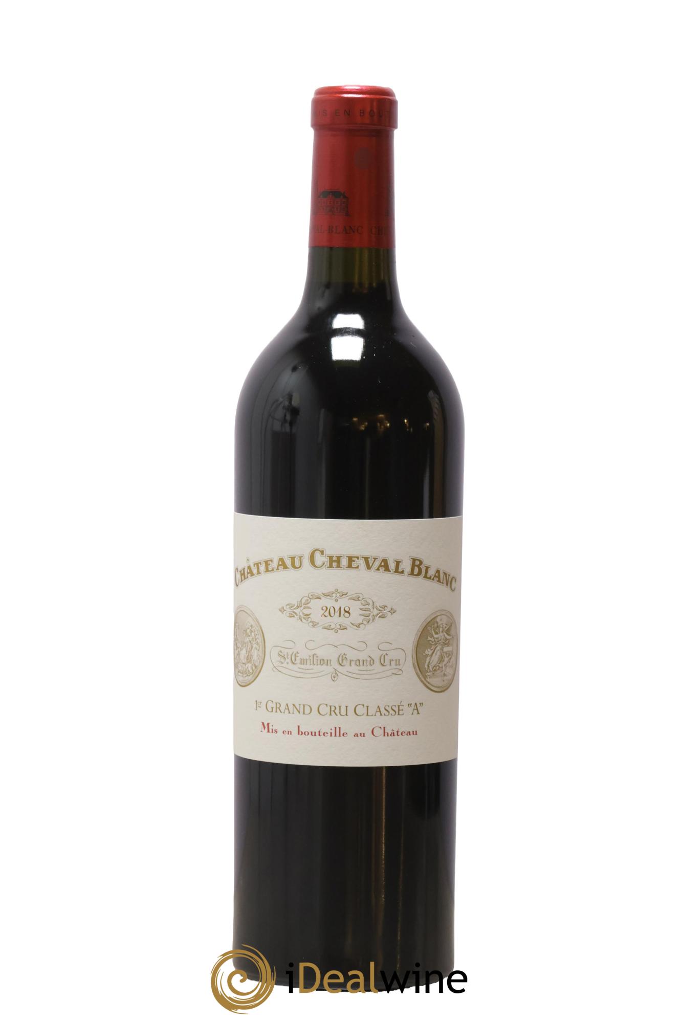 Château Cheval Blanc 1er Grand Cru Classé A 2018 - Lot de 1 bouteille - 0