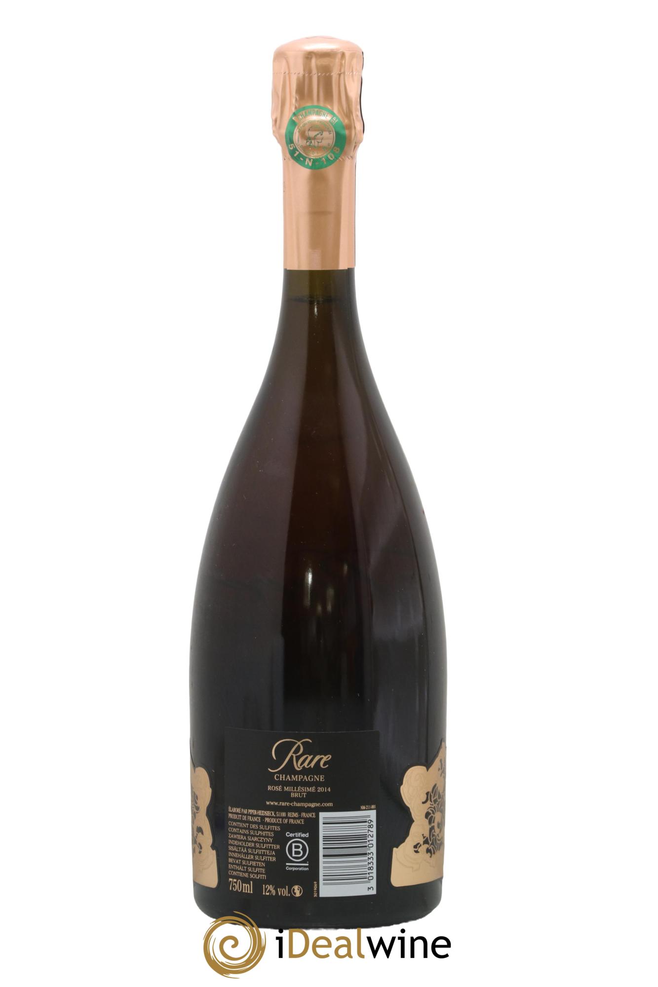 Rare Piper Heidsieck 2014 - Posten von 1 Flasche - 1