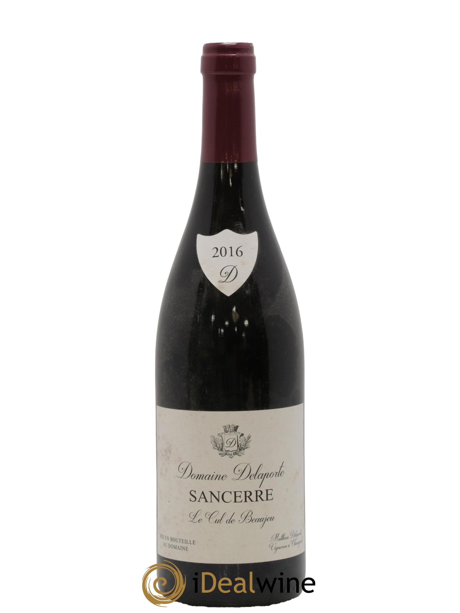 Sancerre Le Cul de Beaujeu Delaporte 2016 - Lot of 1 bottle - 0