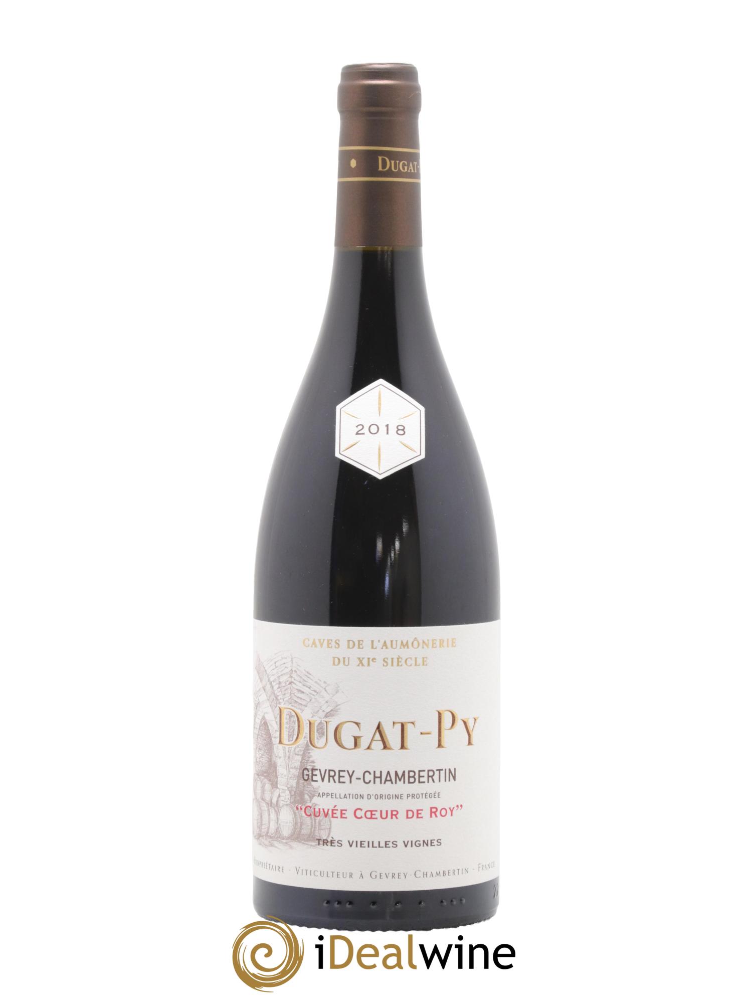 Gevrey-Chambertin Coeur de Roy Très Vieilles Vignes Dugat-Py 2018 - Lot de 1 bouteille - 0
