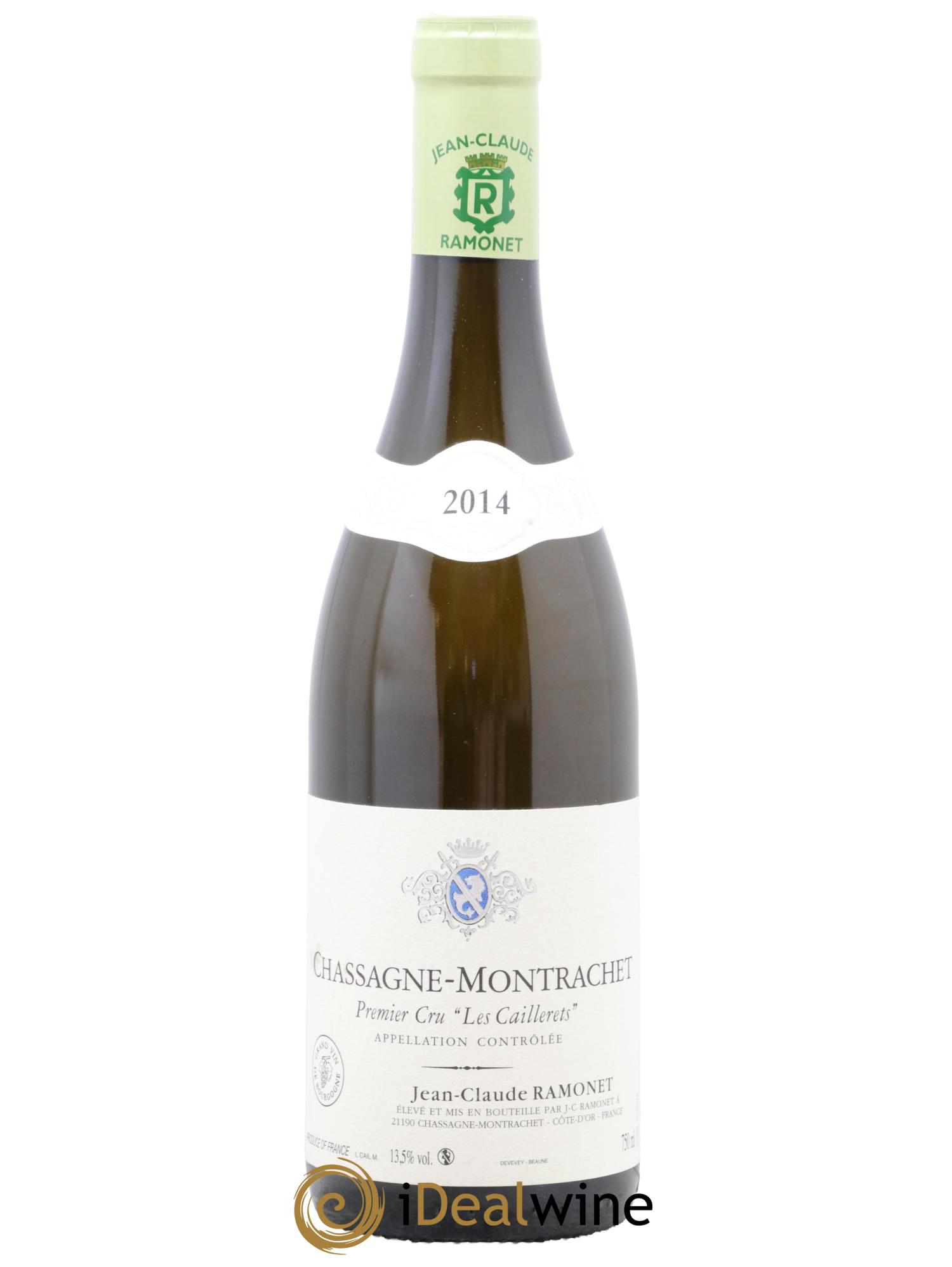 Chassagne-Montrachet 1er Cru Les Caillerets Ramonet (Domaine) 2014 - Lot de 1 bouteille - 0