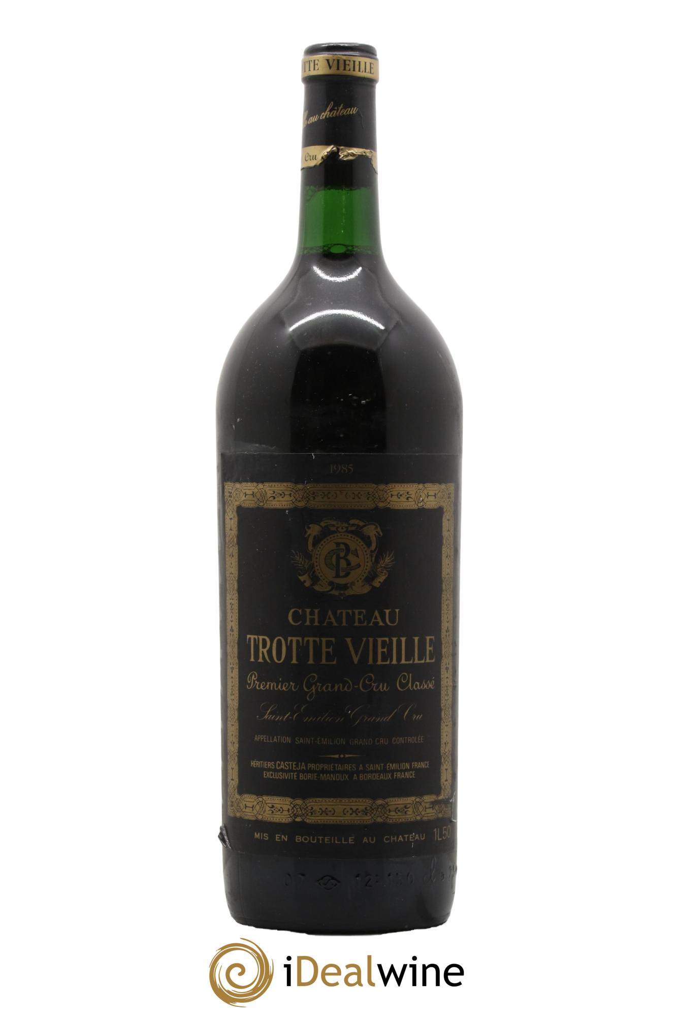 Château Trotte Vieille 1er Grand Cru Classé B 1985 - Lot de 1 magnum - 0