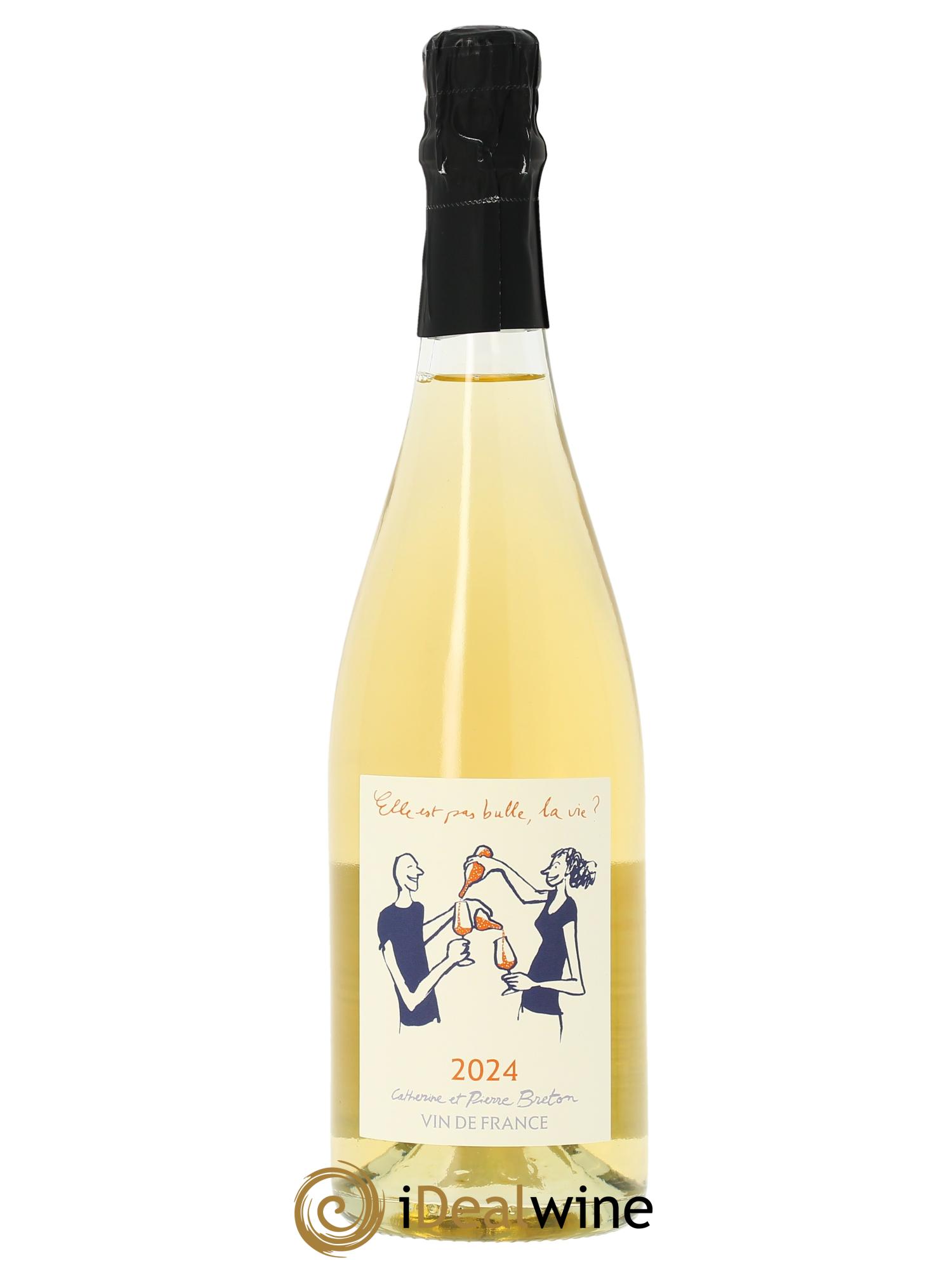 Vin de France Elle est pas bulle la vie? Catherine et Pierre Breton  2024 - Lot de 1 bouteille - 0
