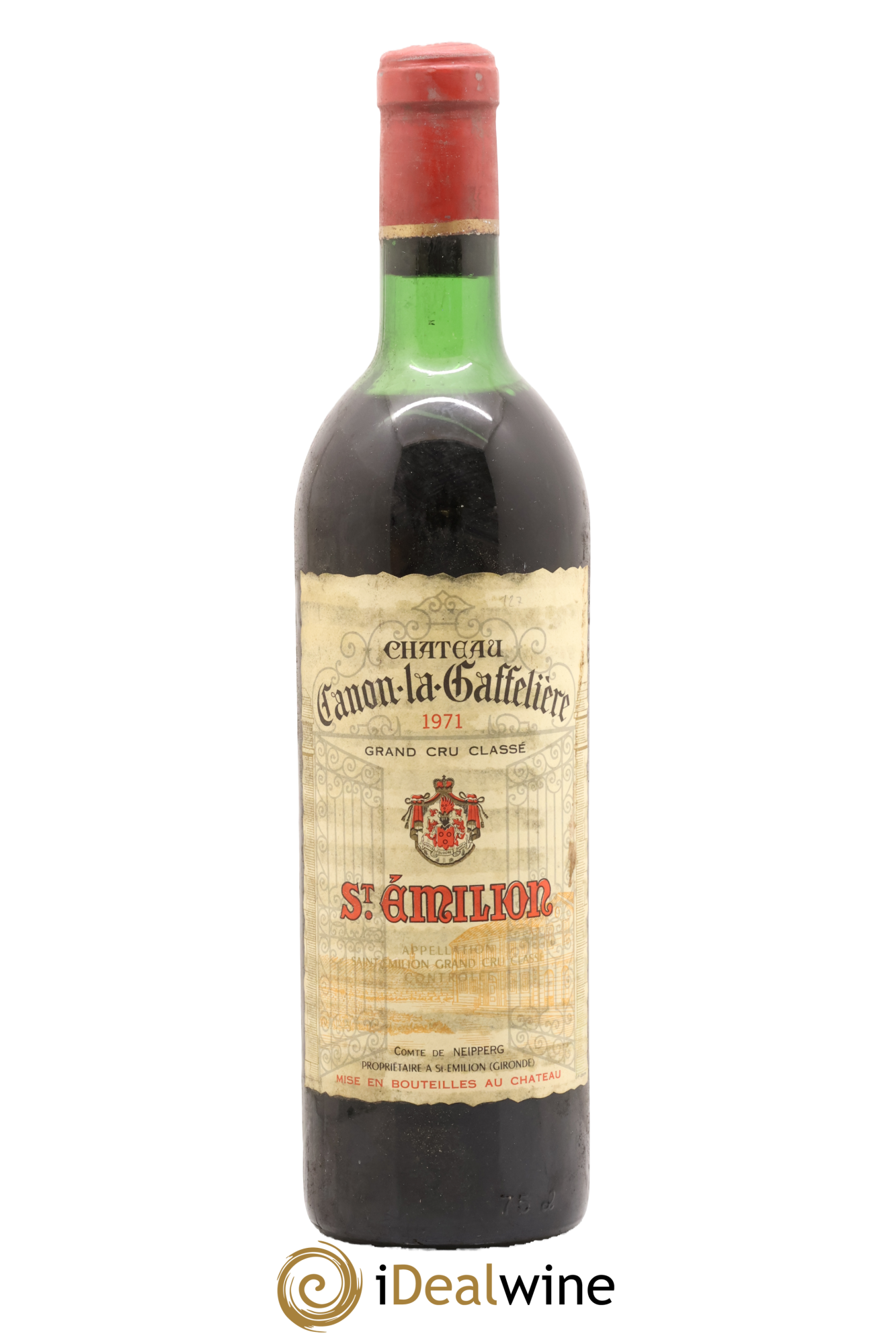 Château Canon la Gaffelière 1er Grand Cru Classé B 1971 - Posten von 1 Flasche - 0