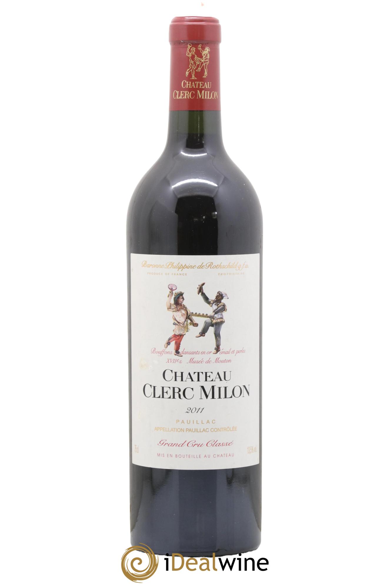 Château Clerc Milon 5ème Grand Cru Classé 2011 - Lot of 1 bottle - 0