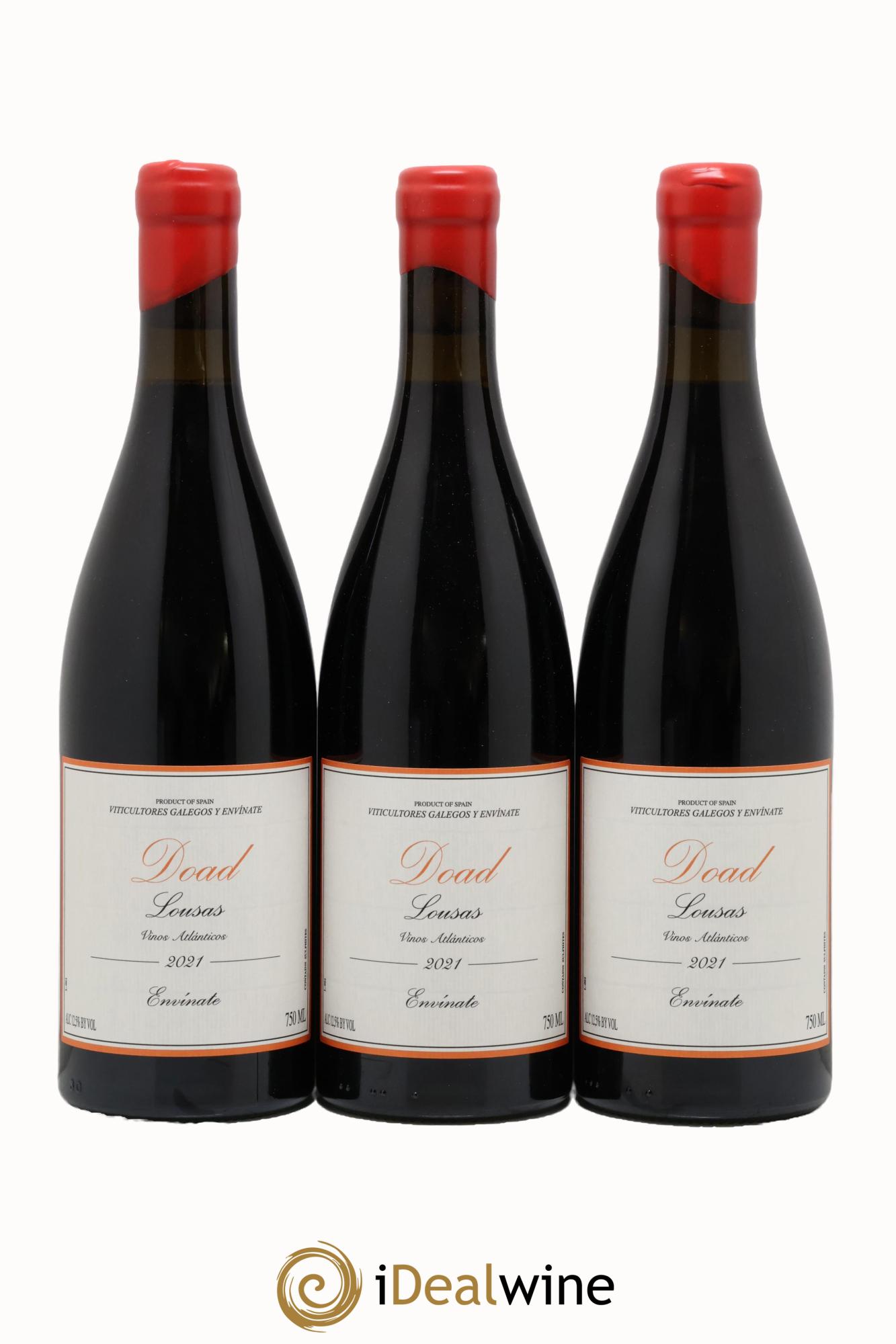 Vinos Atlánticos Lousas Parcela Doad Envinate 2021 - Posten von 3 Flaschen - 0