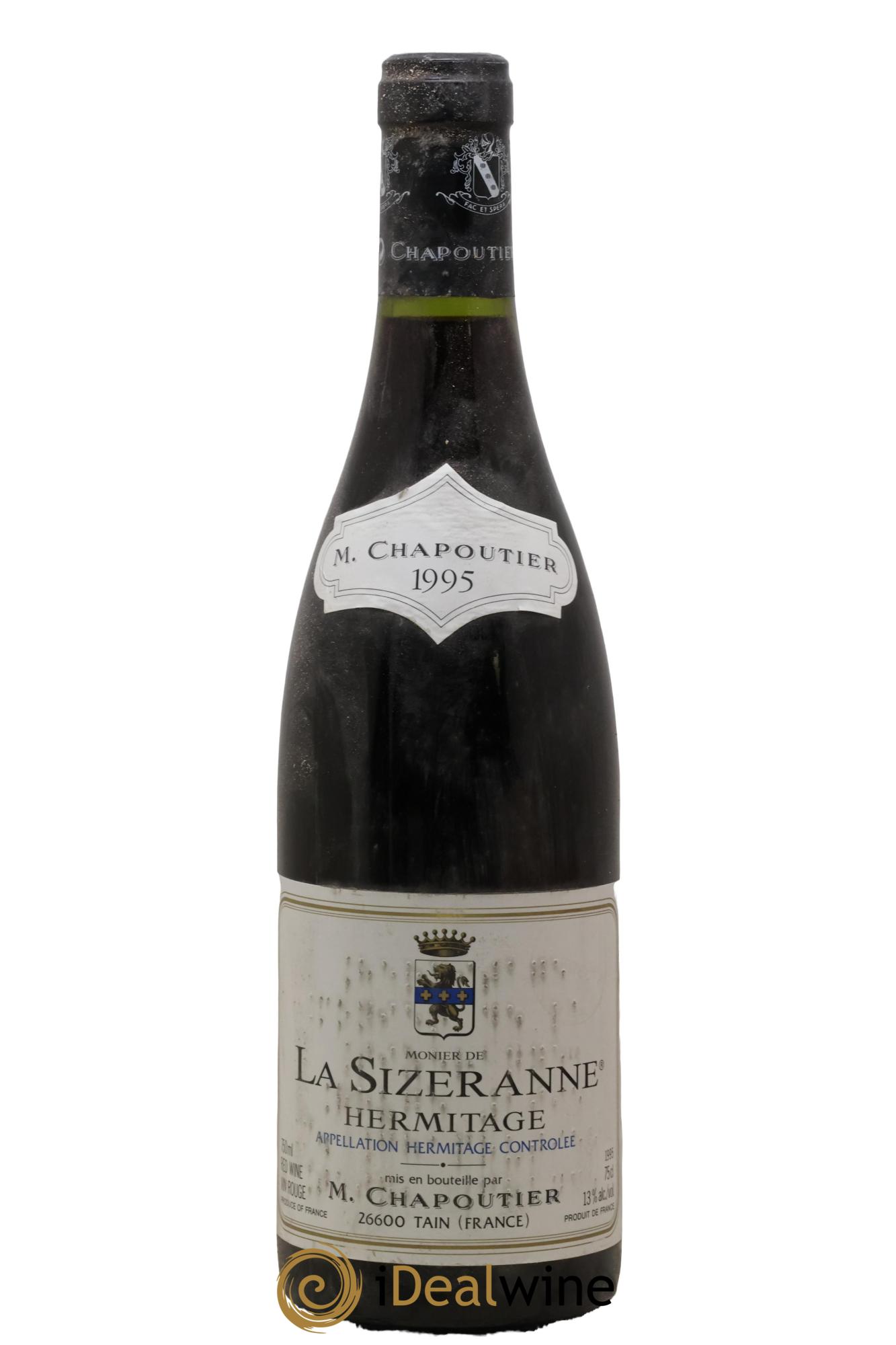 Hermitage Monier de La Sizeranne Chapoutier 1995 - Lotto di 1 bottiglia - 0