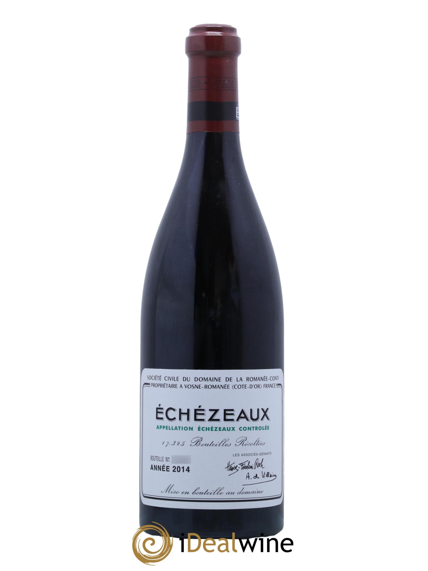 Echezeaux Grand Cru Domaine de la Romanée-Conti 2014 - Lot de 1 bouteille - 0