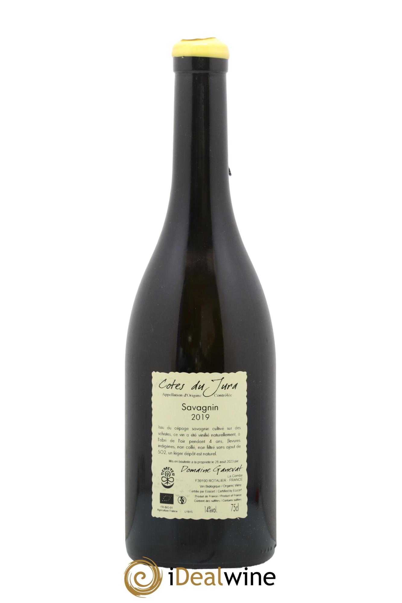 Côtes du Jura Savagnin En Billat Jean-François Ganevat (Domaine) 2019 - Lot de 1 bouteille - 1