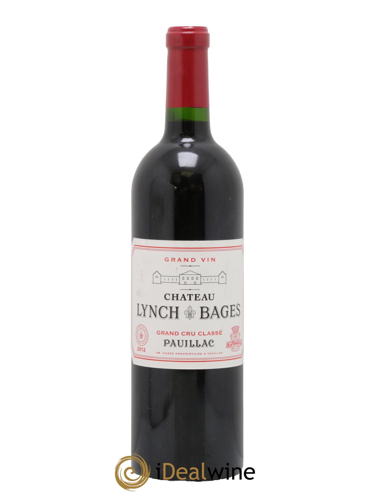 Château Lynch Bages 5ème Grand Cru Classé 2012 - Lot of 1 bottle - 0