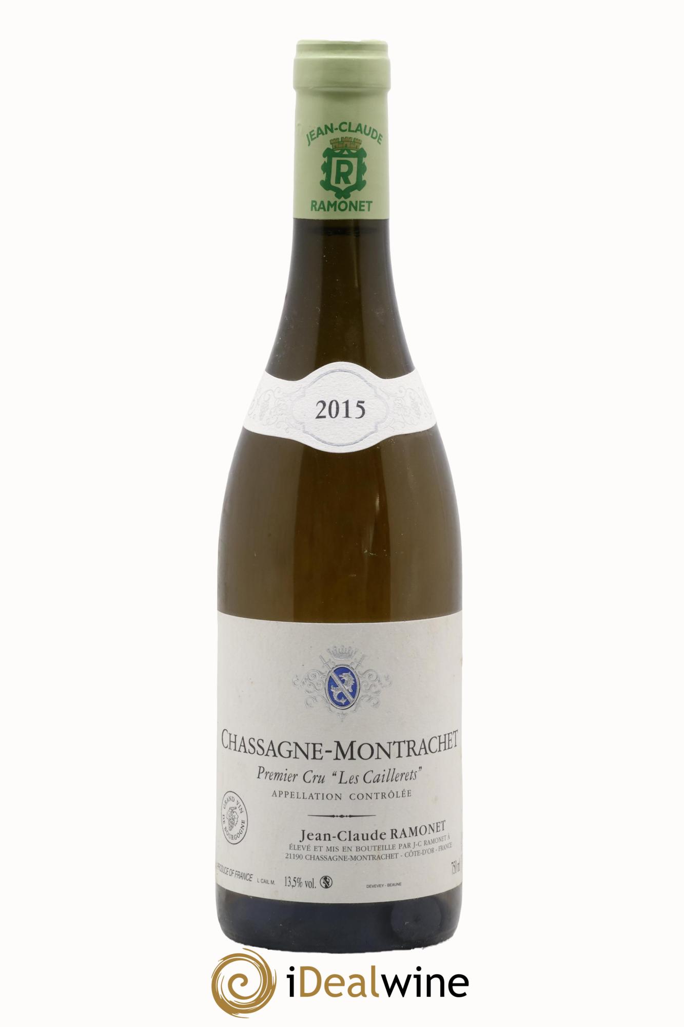 Chassagne-Montrachet 1er Cru Les Caillerets Ramonet (Domaine) 2015 - Lot de 1 bouteille - 0