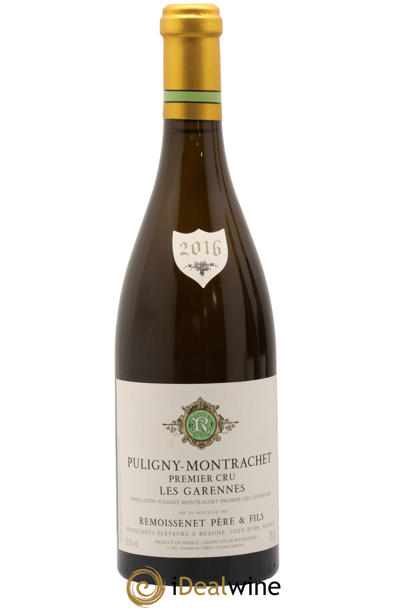 Puligny-Montrachet 1er Cru Les Garennes - Remoissenet Père et Fils 2016 - Lot de 1 bouteille - 0