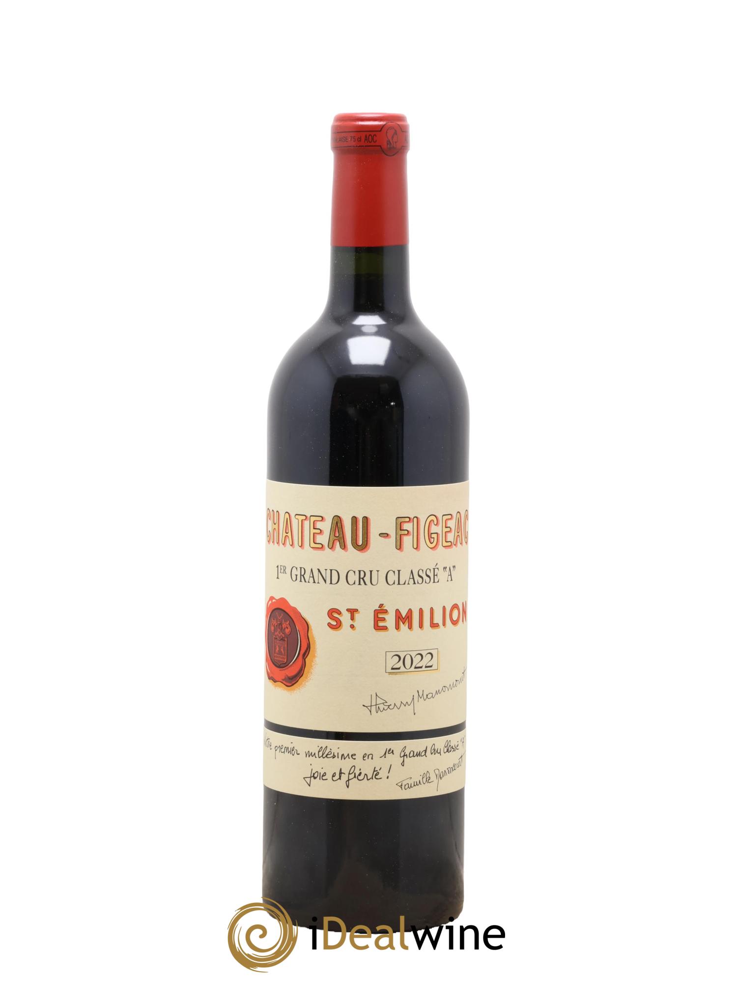 Château Figeac 1er Grand Cru Classé A 2022 - Lotto di 1 bottiglia - 1