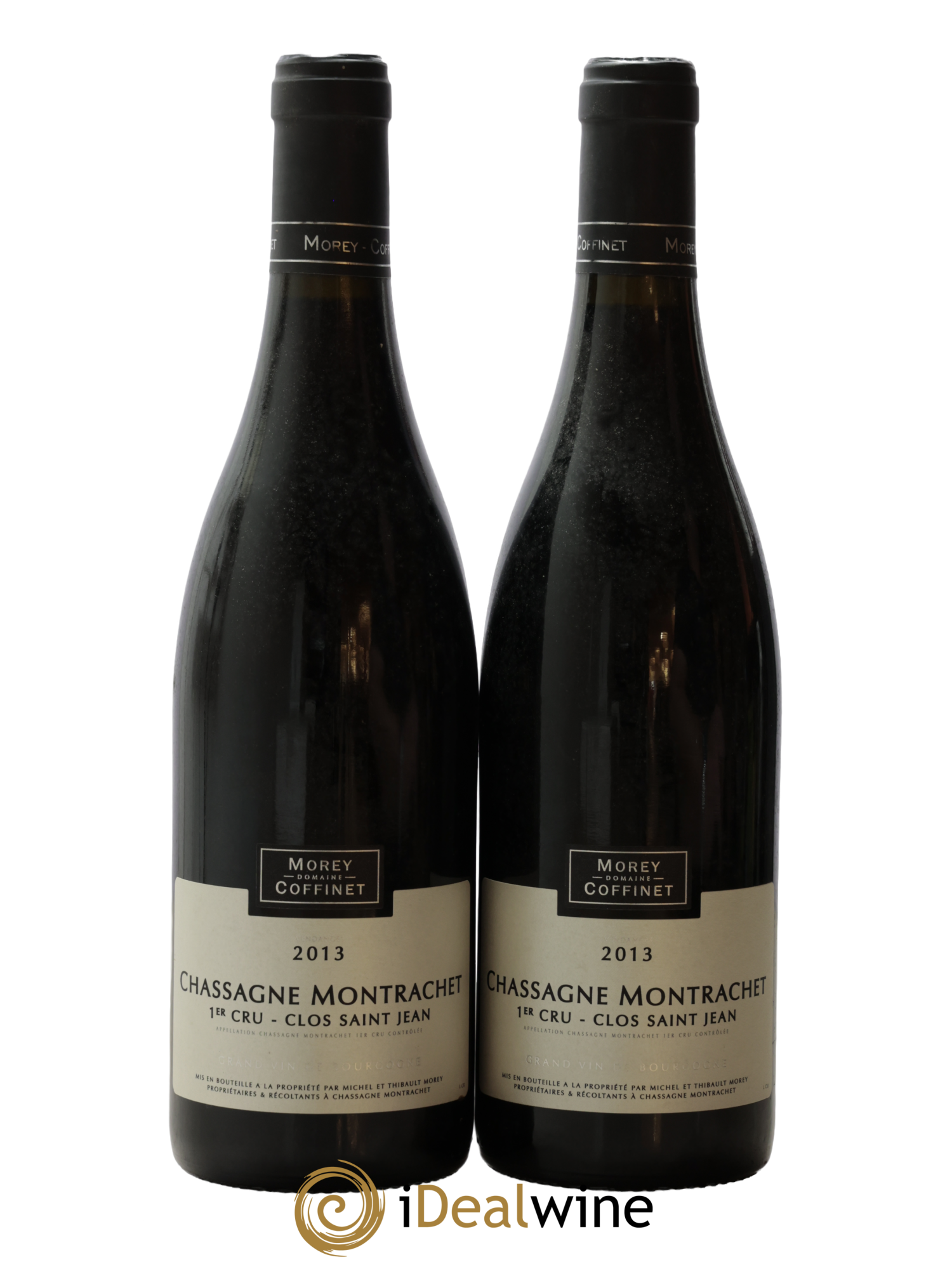 Chassagne-Montrachet 1er Cru Clos Saint-Jean Morey-Coffinet (Domaine) 2013 - Lot de 2 bouteilles - 0