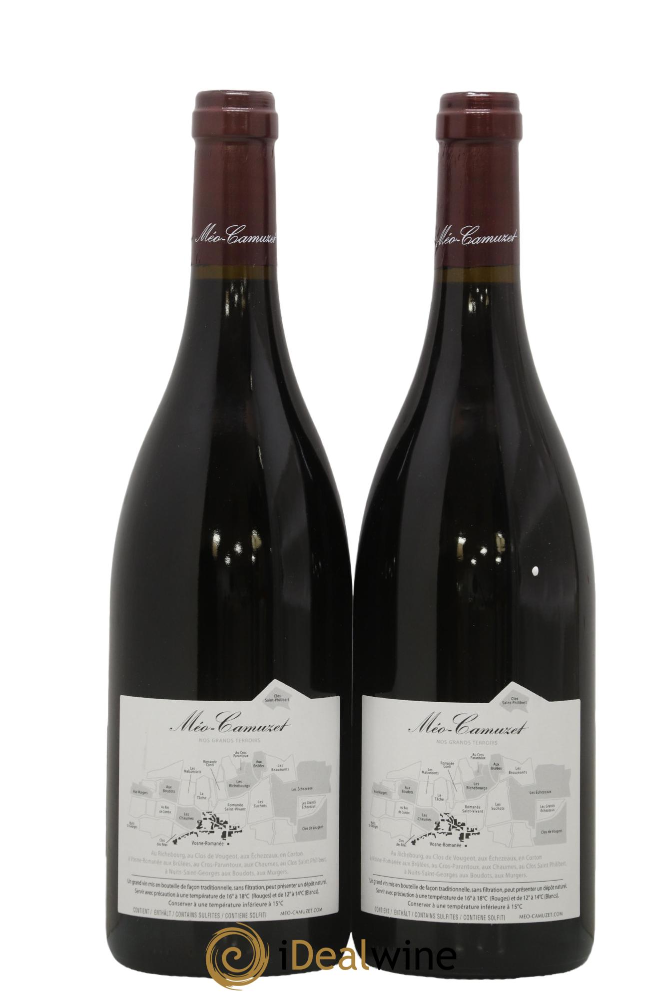 Clos de Vougeot Grand Cru Méo-Camuzet (Domaine) 2022 - Lot of 2 bottles - 1