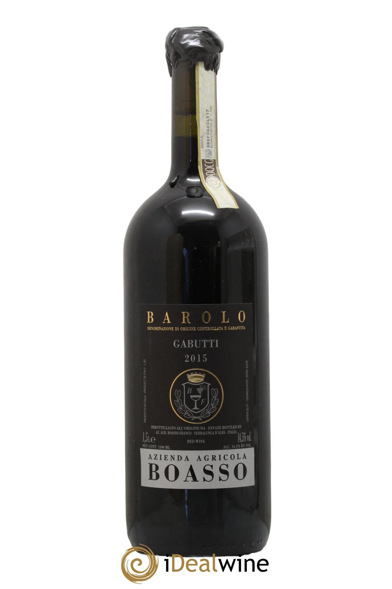 Barolo DOCG Gabutti Boasso 2015 - Lot de 1 magnum - 0