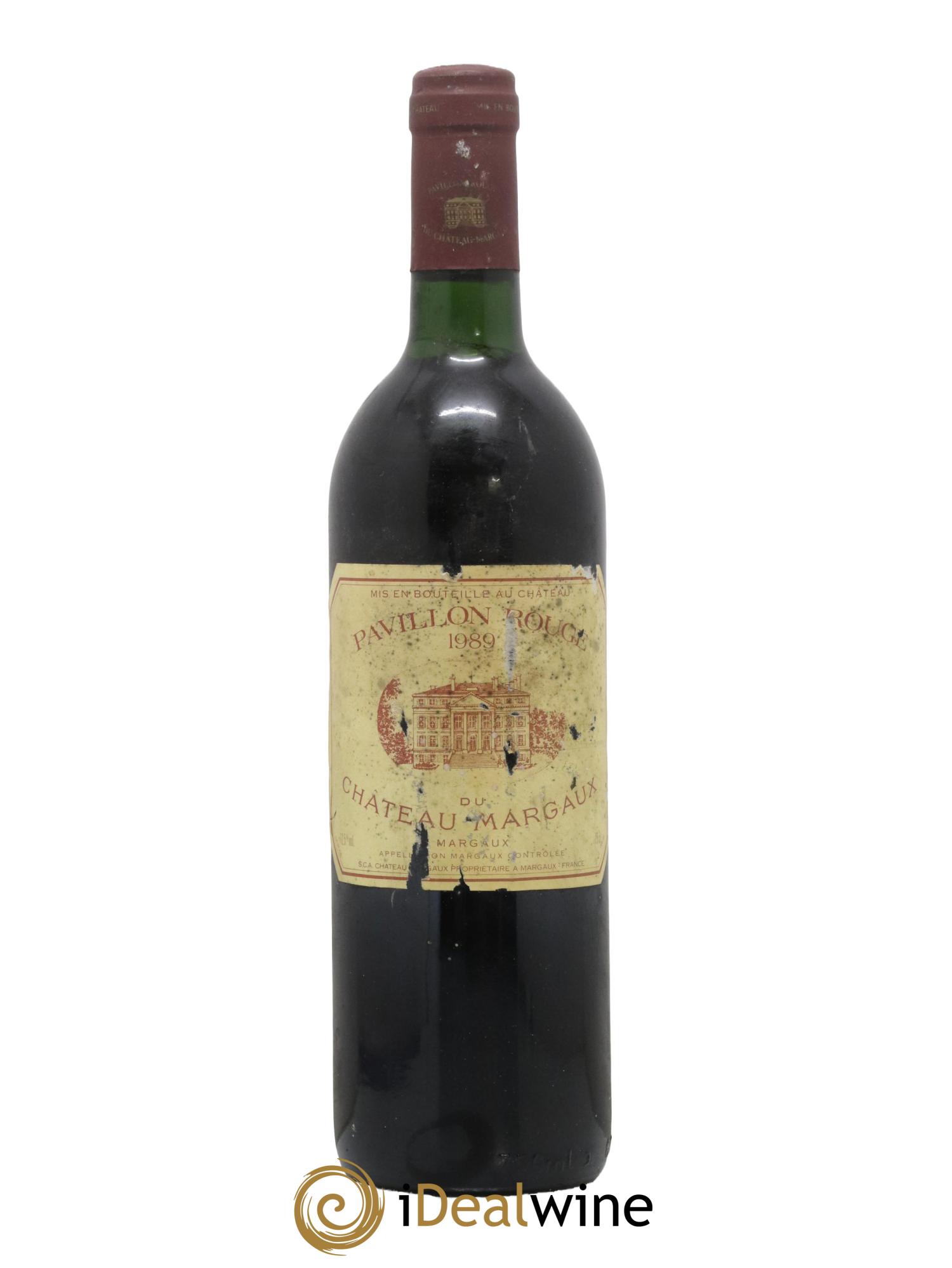 Pavillon Rouge du Château Margaux Second Vin 1989 - Lot de 1 bouteille - 0