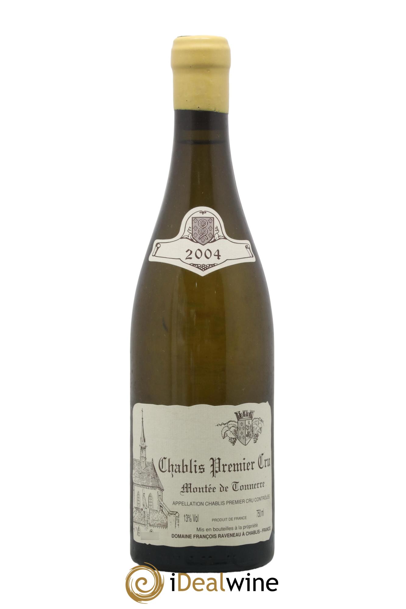 Chablis 1er Cru Montée de Tonnerre Raveneau (Domaine) 2004 - Lotto di 1 bottiglia - 0